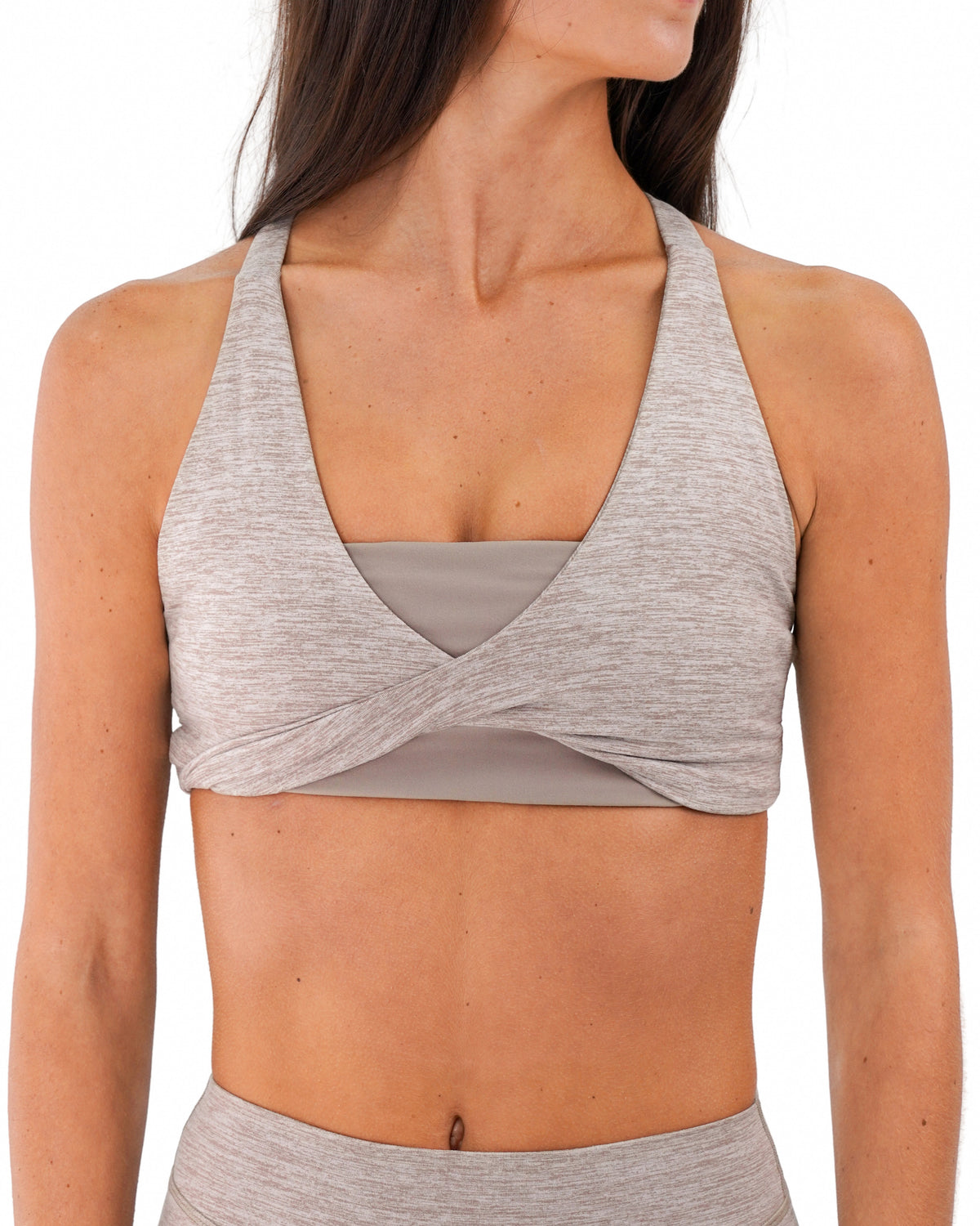 Double Layer Curve Bra - Sandstorm & Truffle