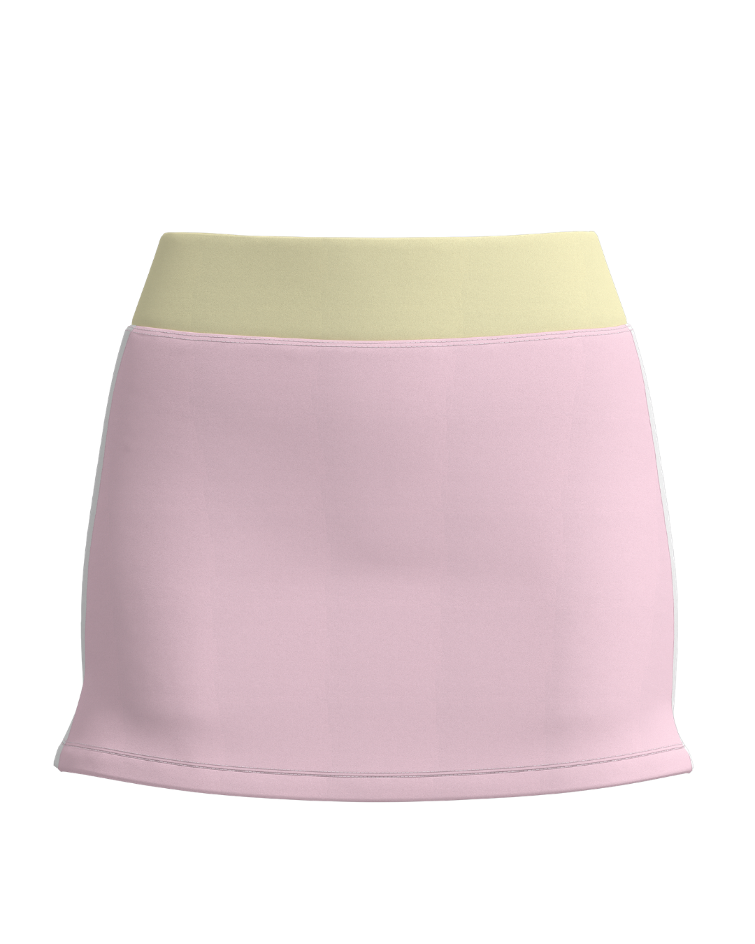 Contrast Skort - Soft Pink & Daylight