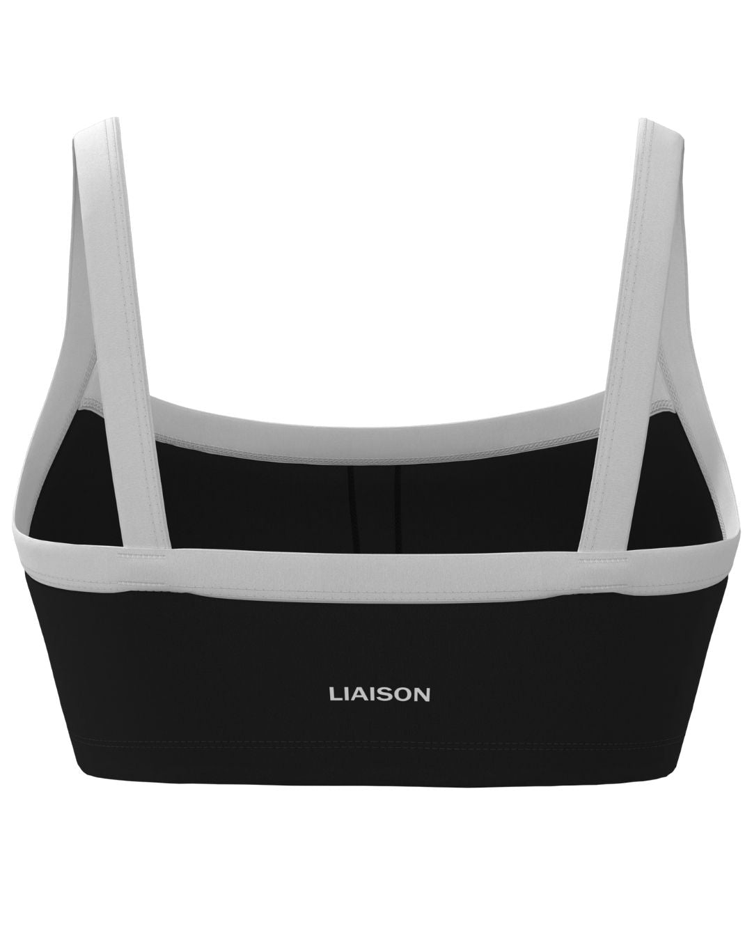 Basic Contrast Bra - Black & White