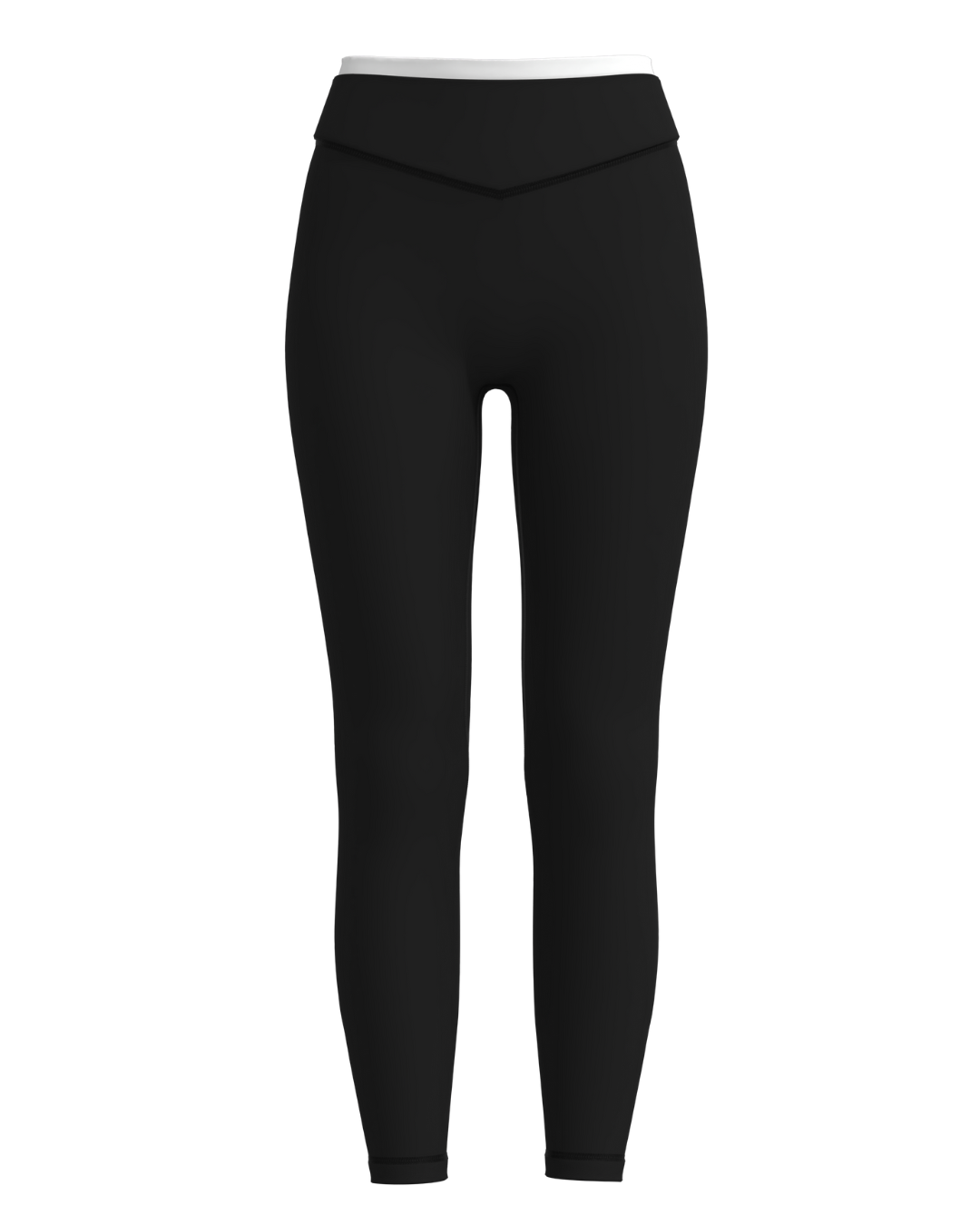 Layered Sculpt Pant - Black & White