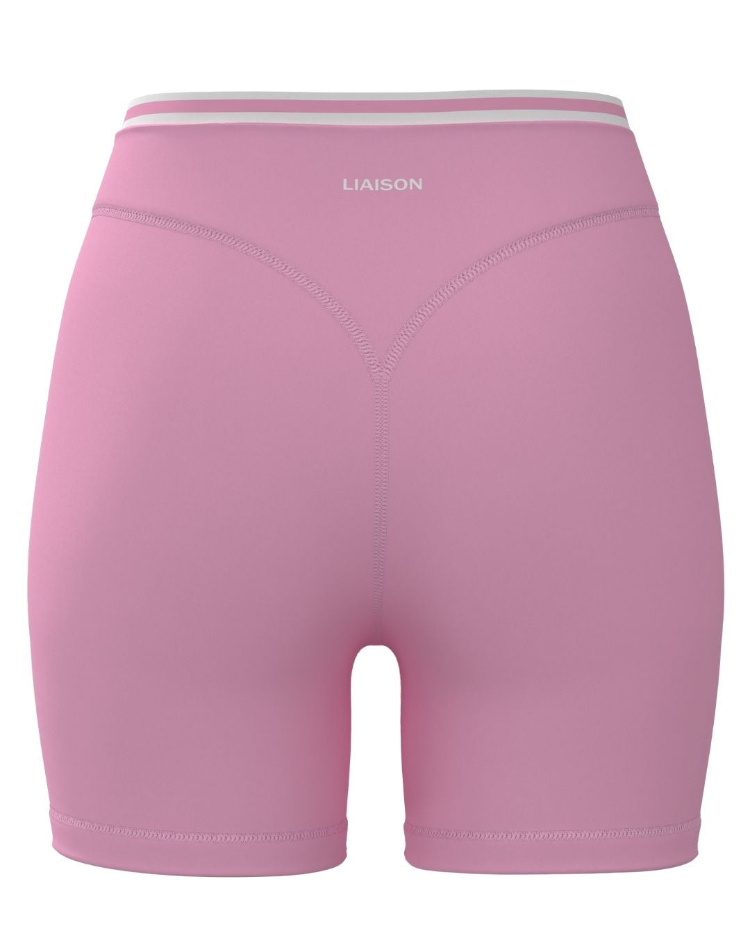 Layered Sculpt Short - Petal Pink & Stripes