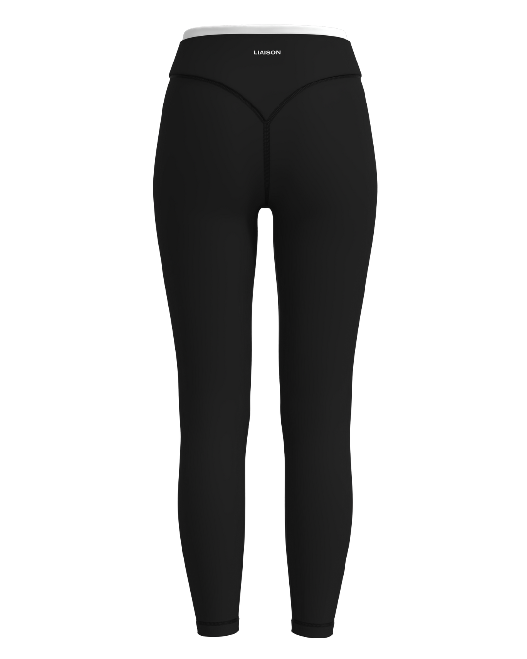 Layered Sculpt Pant - Black & White