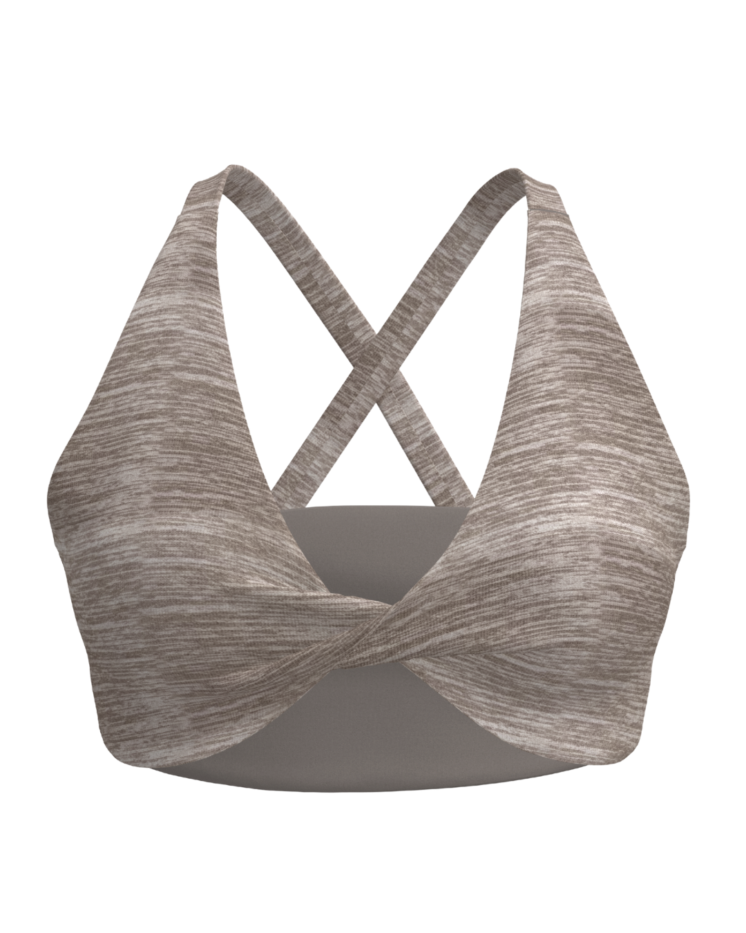 Double Layer Curve Bra - Sandstorm & Truffle