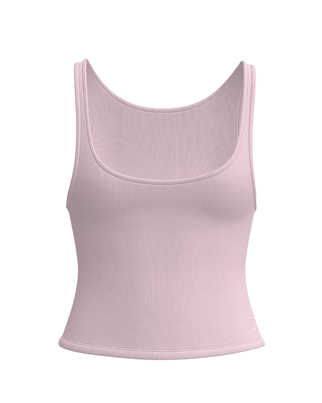 Signature Cotton Tank - Soft Pink