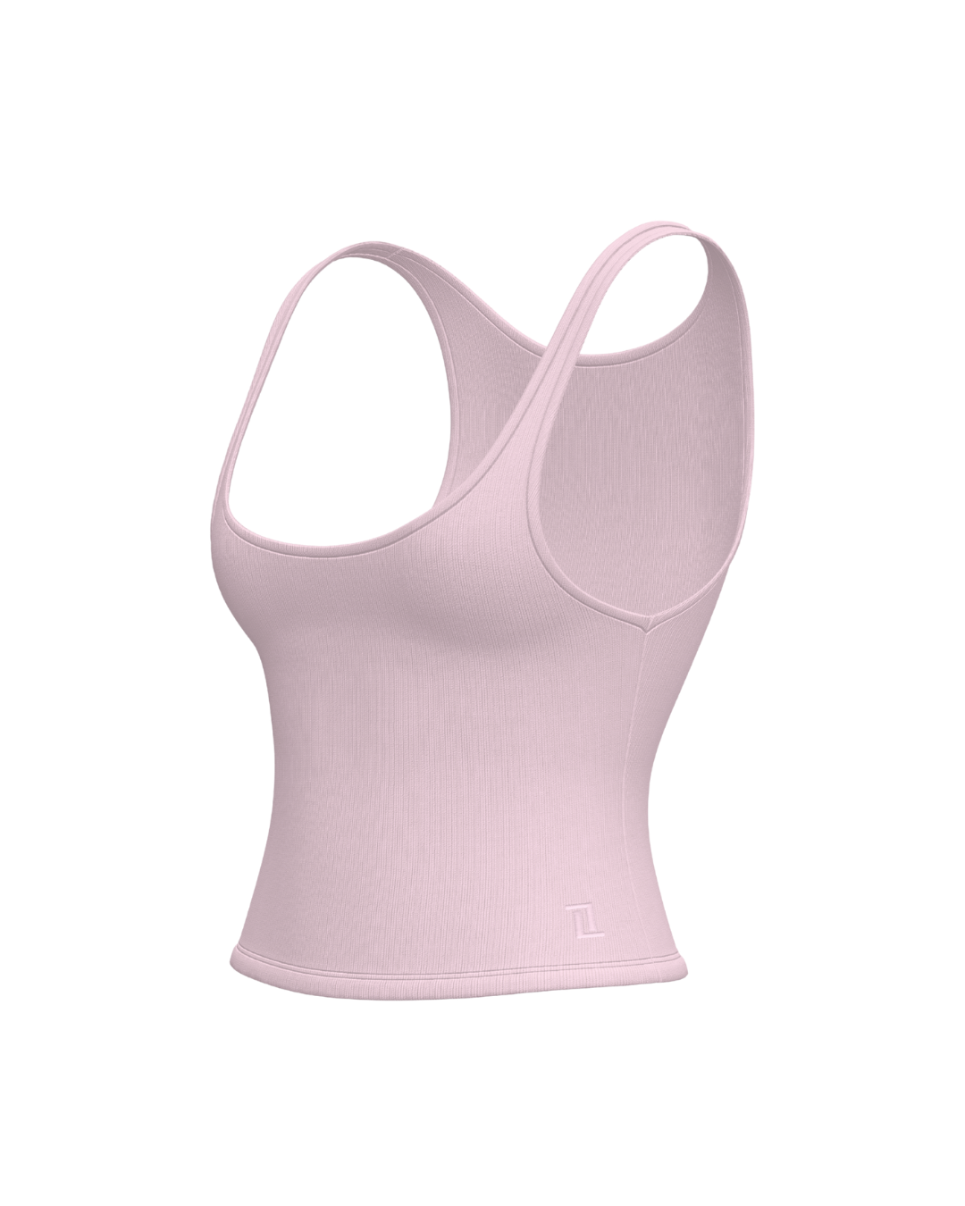 Signature Cotton Tank - Soft Pink