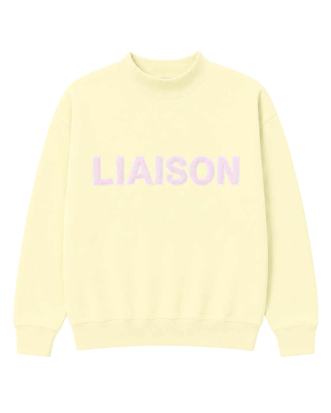 Classic Mock Neck - Pink Lemonade