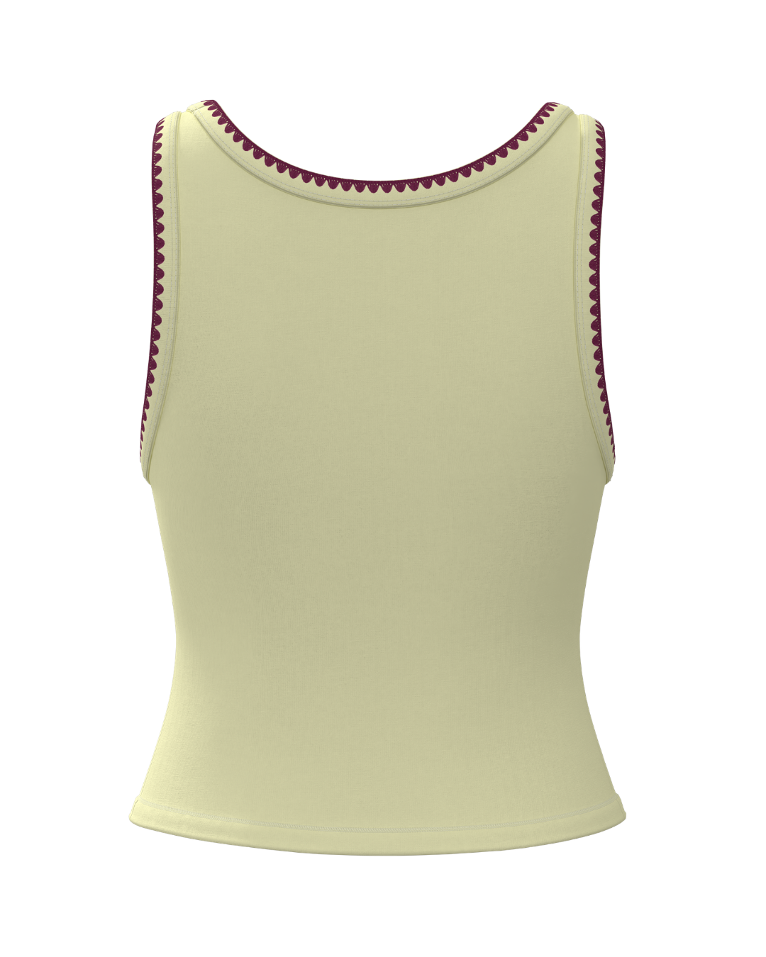 Signature Cotton Patch Tank - Daylight & Berry