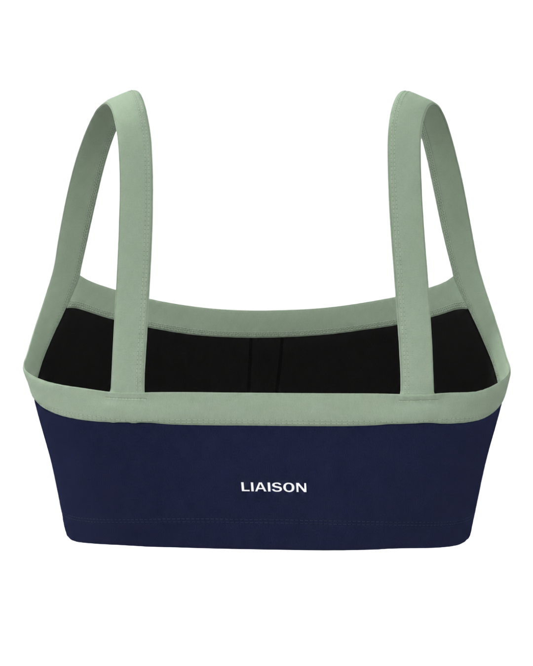 Basic Contrast Bra - Cypress & Mint
