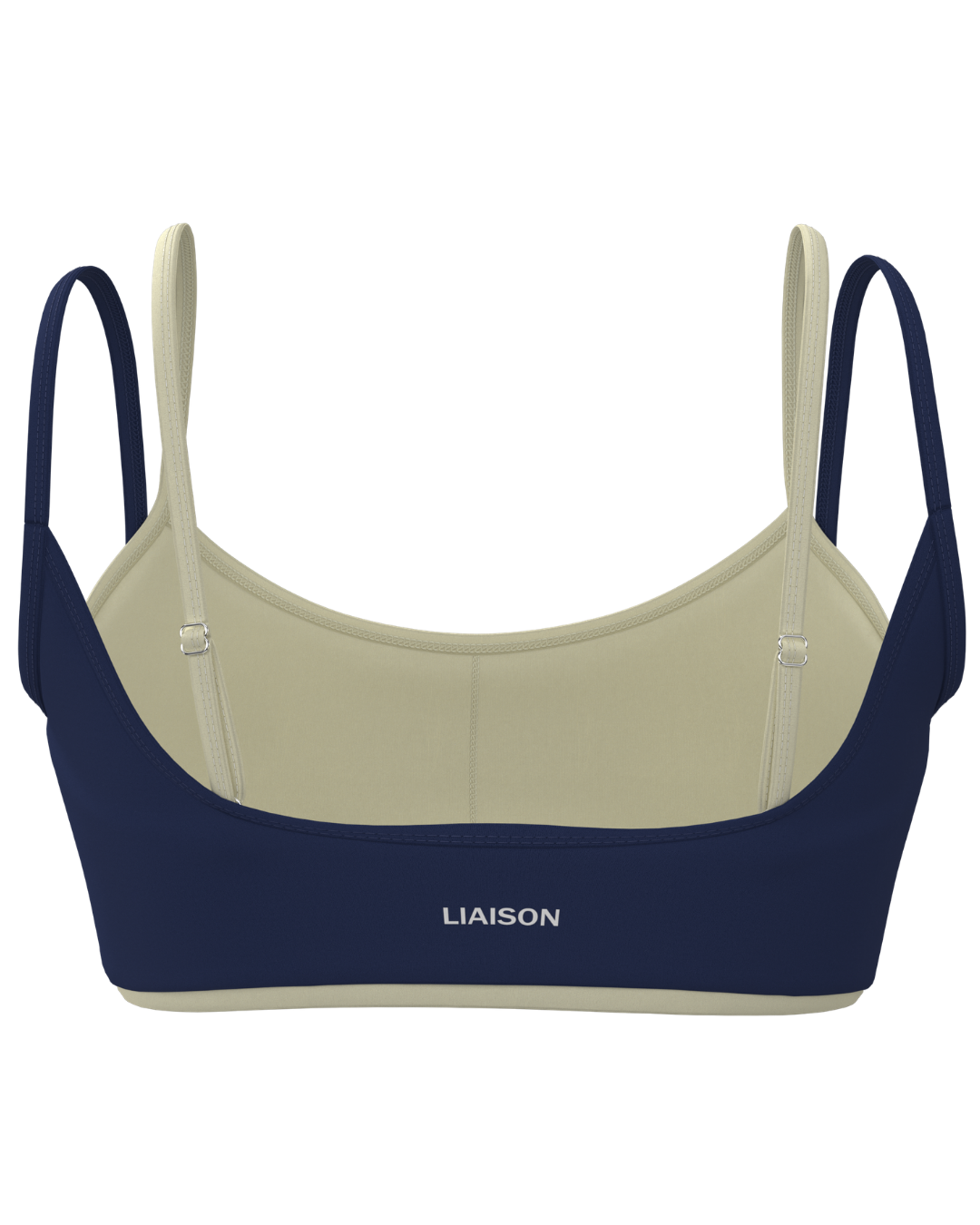 Double Layer Scoop Bra - Cypress & Daylight