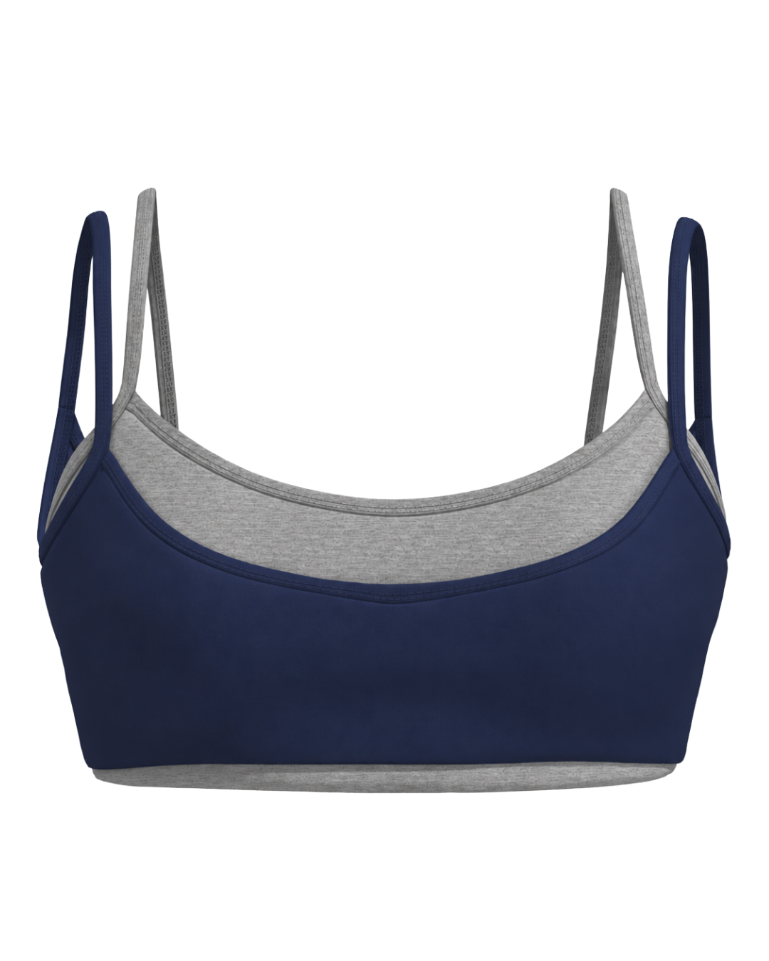 Double Layer Scoop Bra - Cypress & Storm