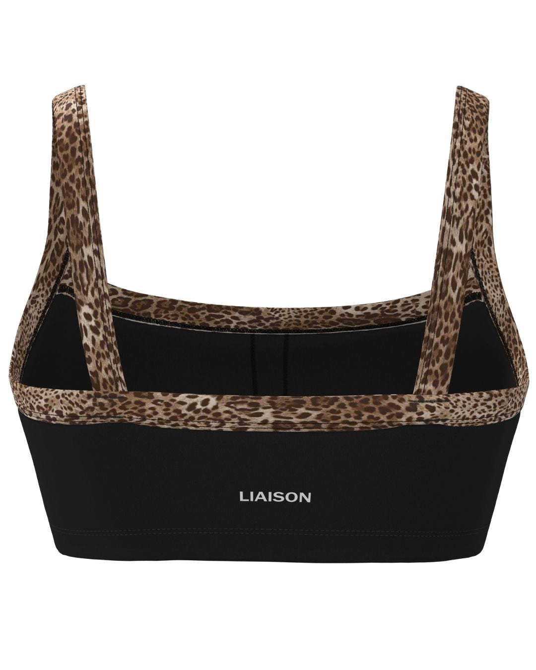 Basic Contrast Bra - Black & Wild Side