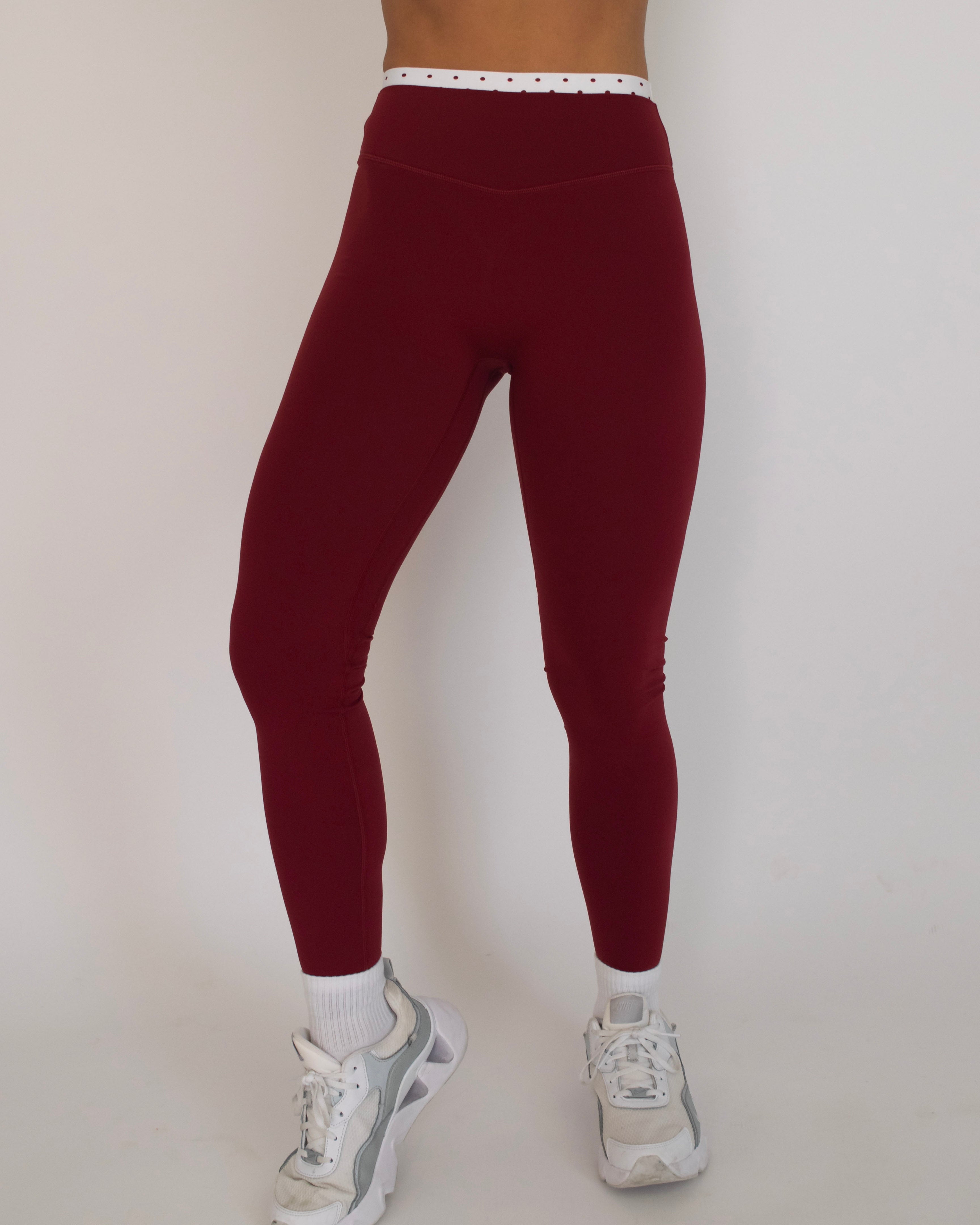 Layered Sculpt Pant - Kiss & White Polka Dots