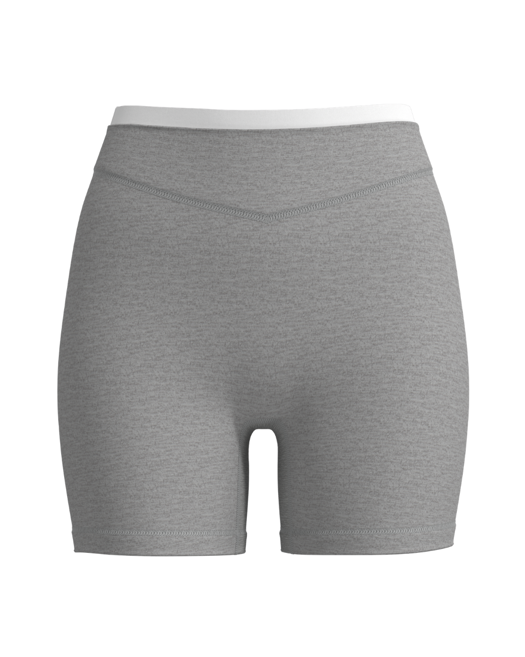 Layered Sculpt Short - Storm & White