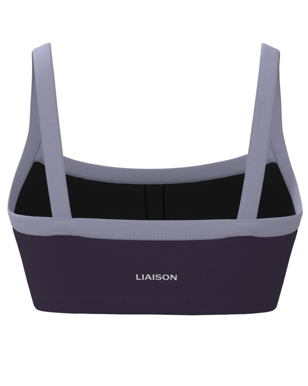 Basic Contrast Bra - Plum & Lilac