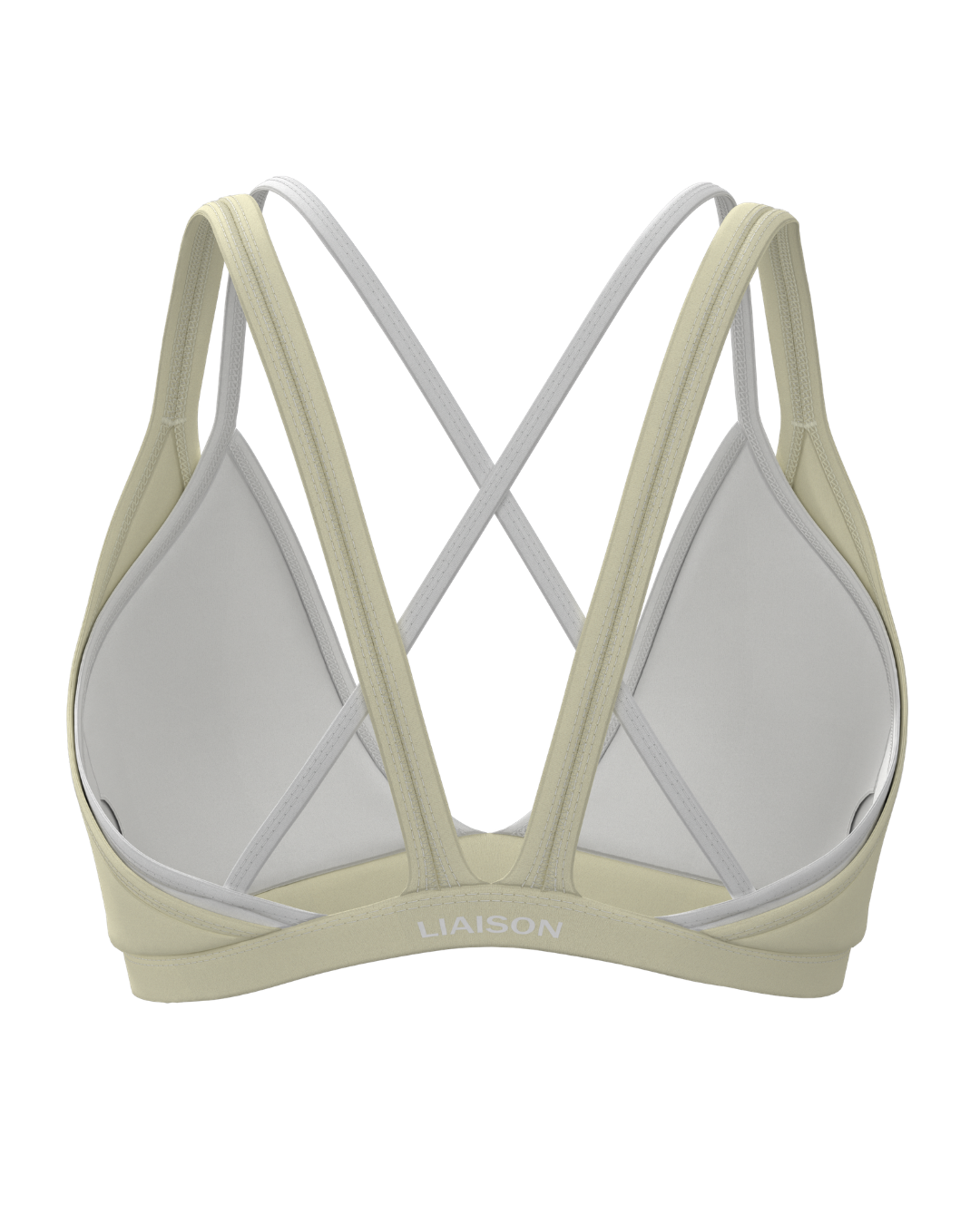 Double Layer Pulse Bra - Daylight & White
