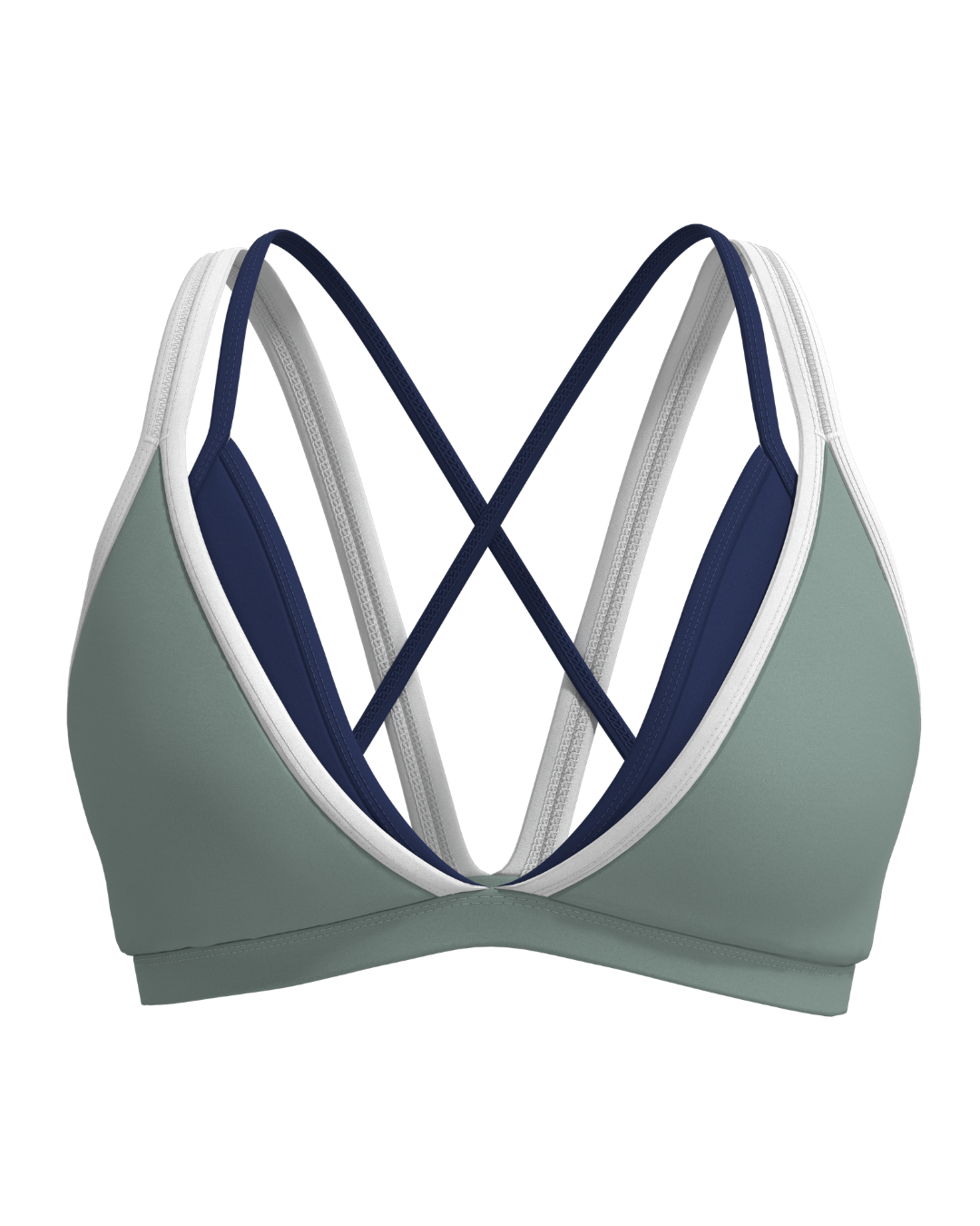 Double Layer Pulse Bra - Juniper