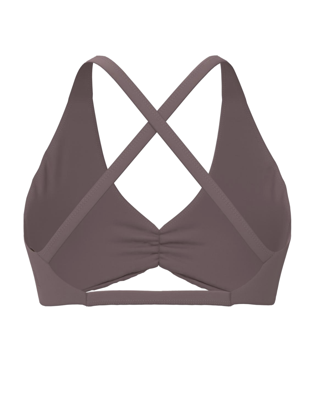 Scrunch Bra - Ash Brown