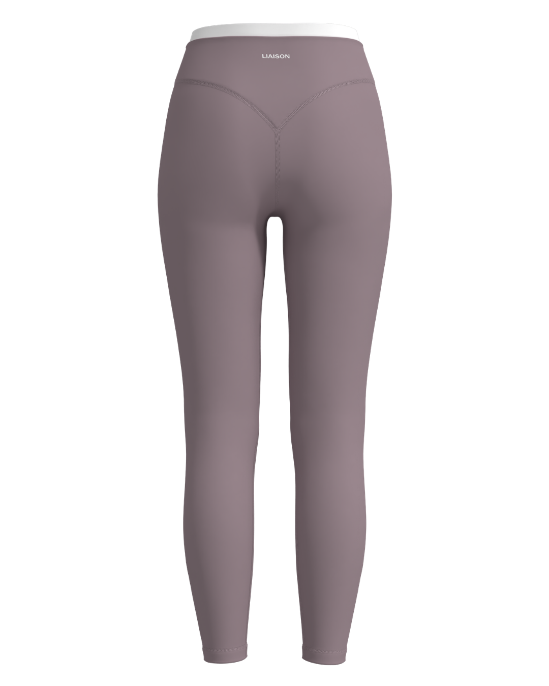 Layered Sculpt Pant V1 - Mauve & White