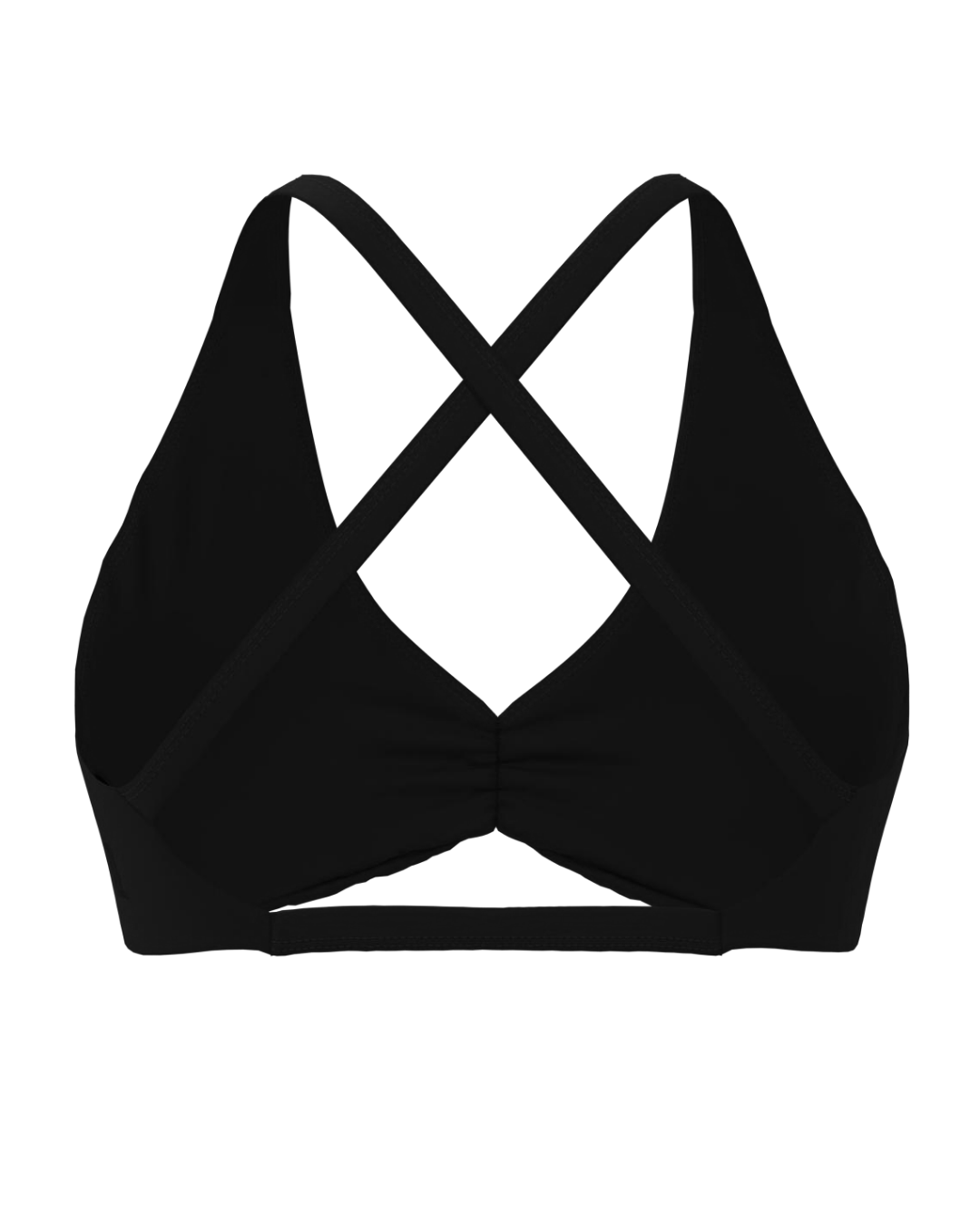 Scrunch Bra - Black