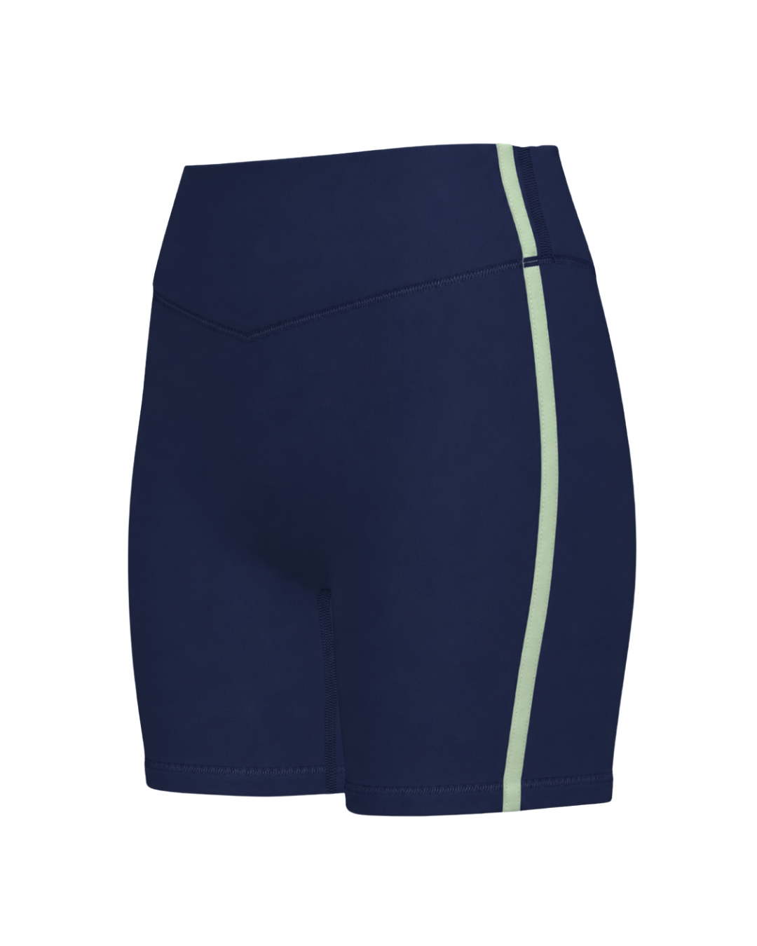 Single Stripe Bridge Short - Cypress & Mint