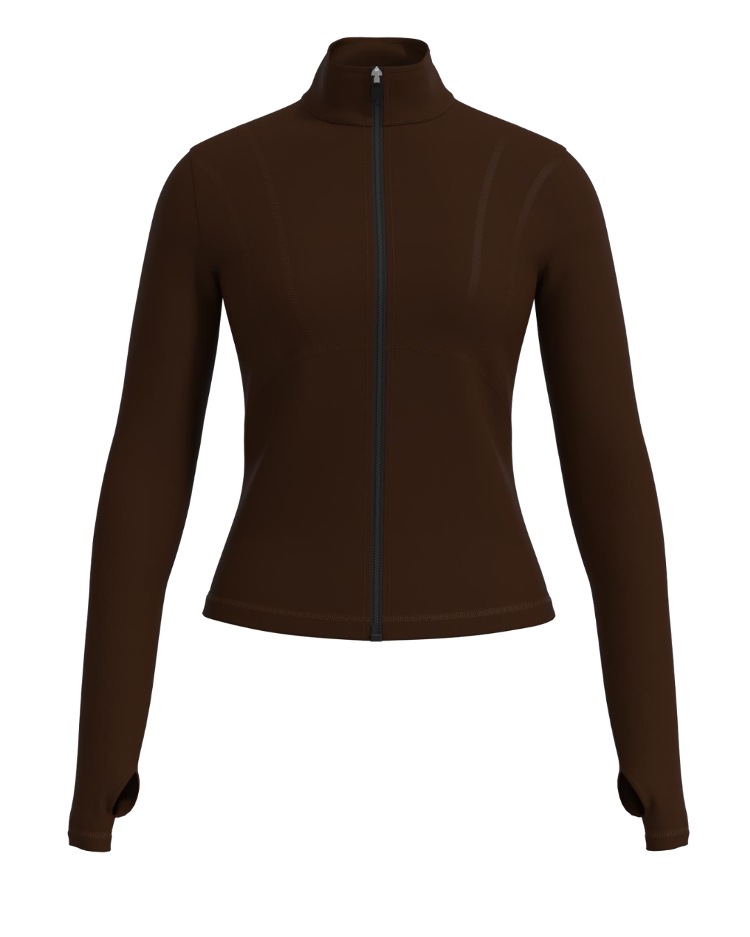 Sculpt Jacket - Mocha Brown