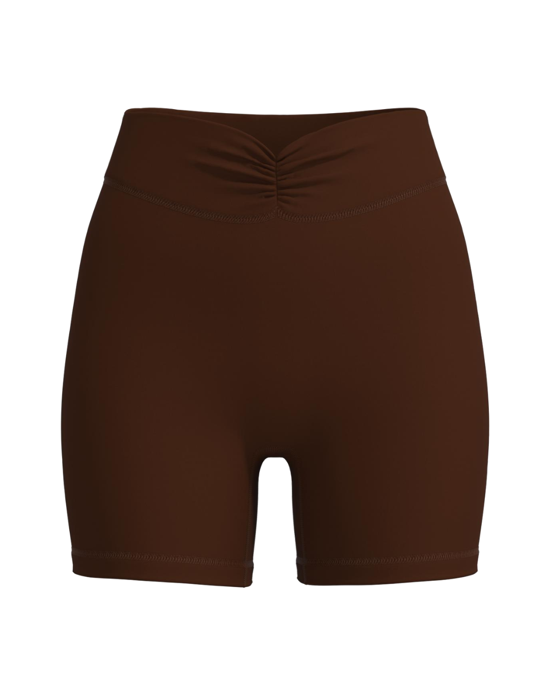 Scrunch Short - Mocha Brown