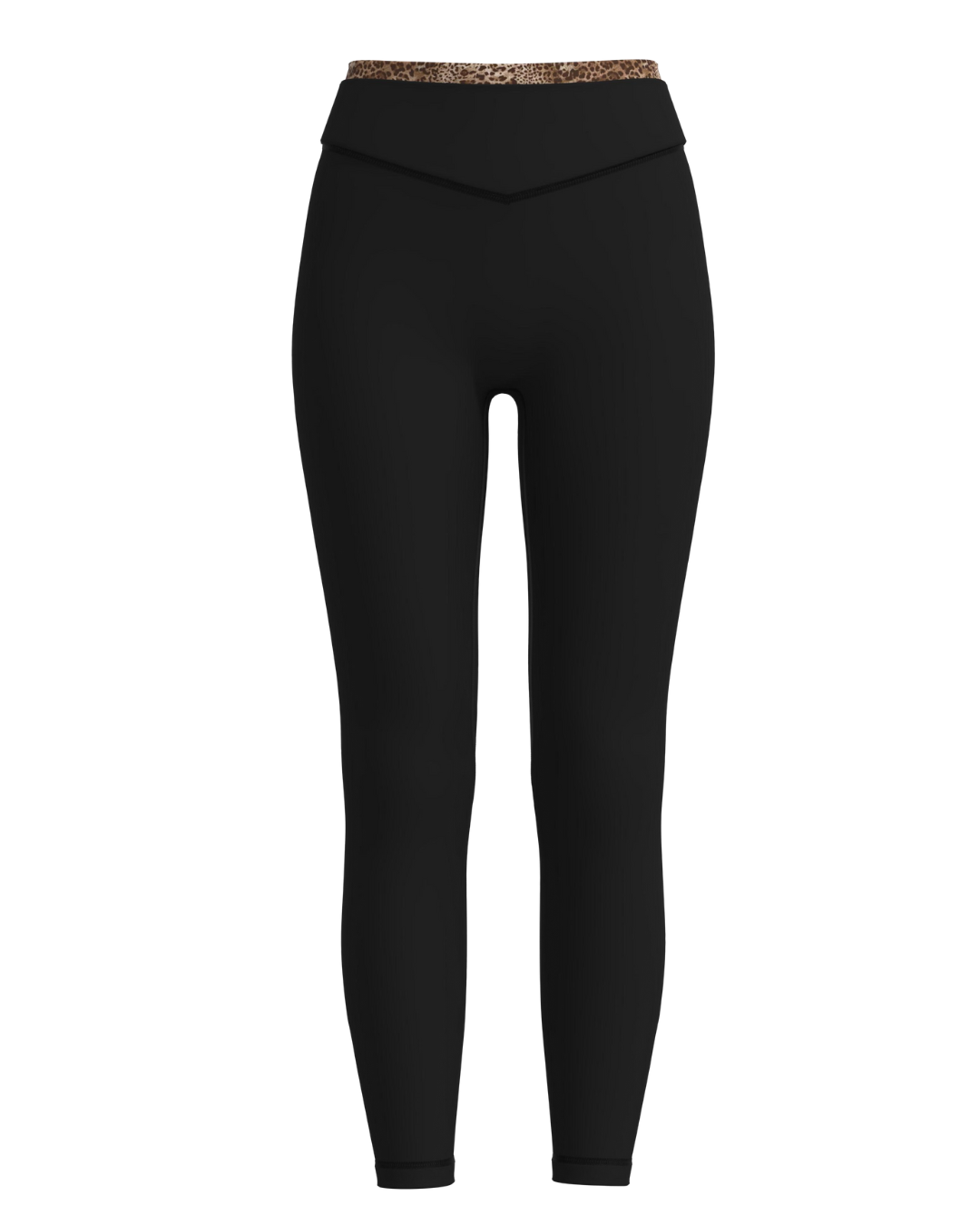 PRE-ORDER - Layered Sculpt Pant - Black & Wild Side