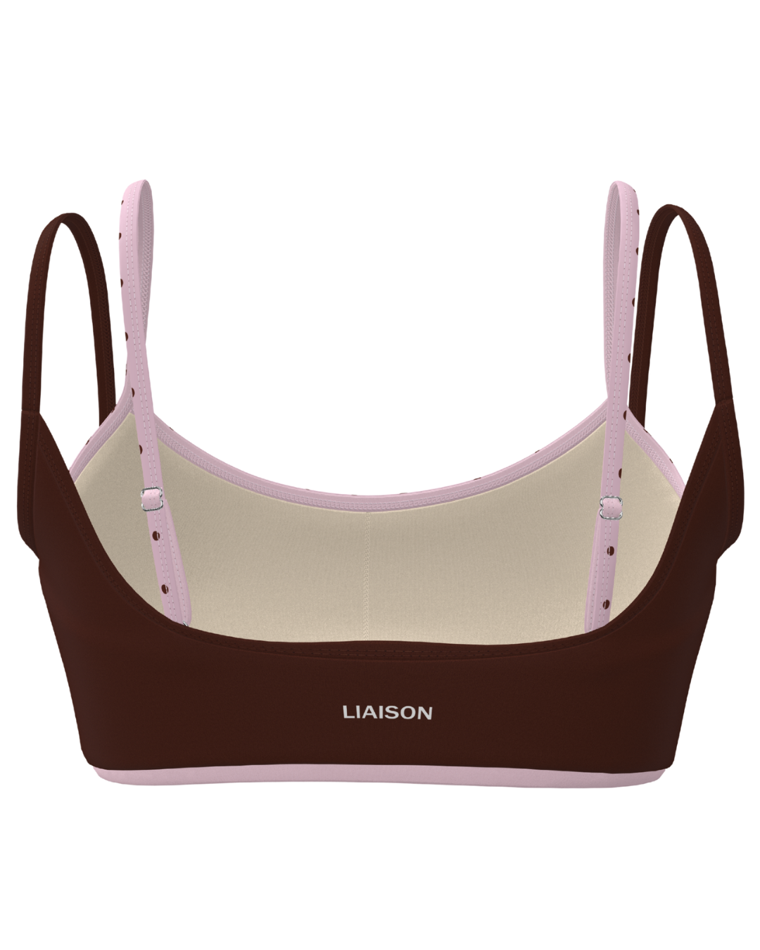 PRE-ORDER - Double Layer Scoop Bra - Rosette