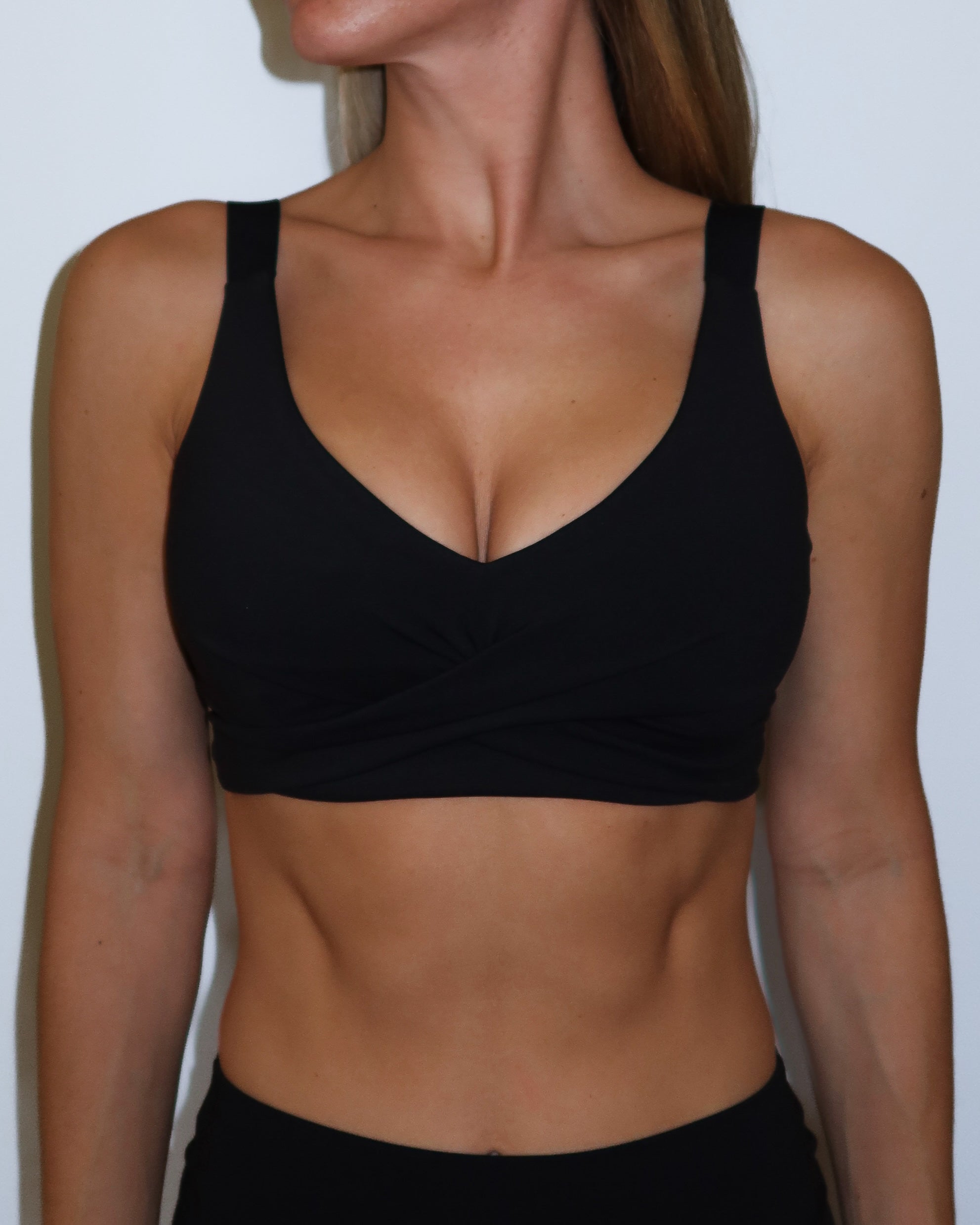 Synergy Cross Bra - Black