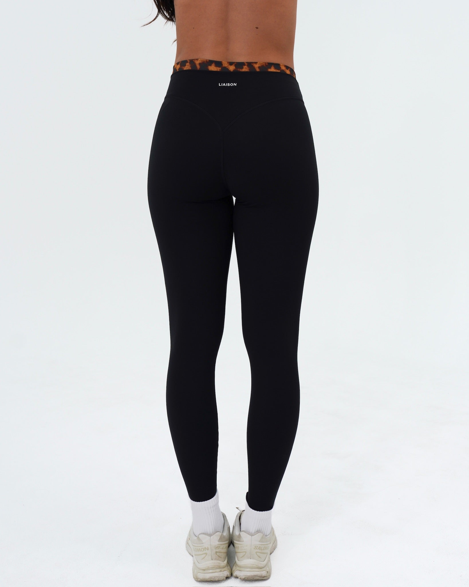 Layered Sculpt Pant V2 - Black & Tortoise