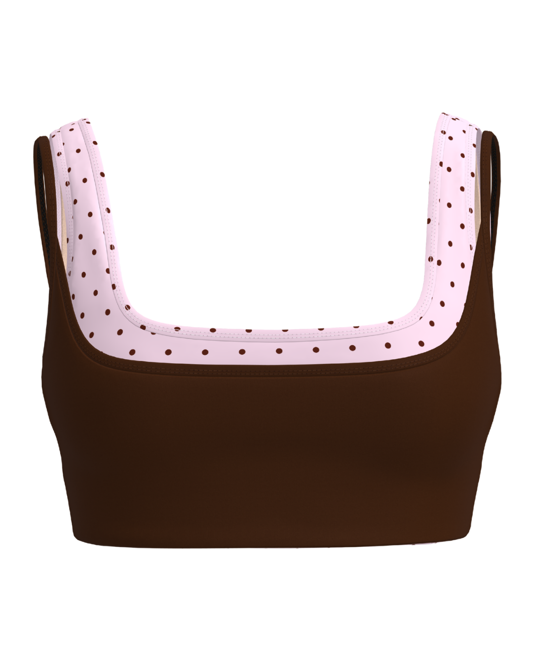 Double Layer Core Bra - Rosette