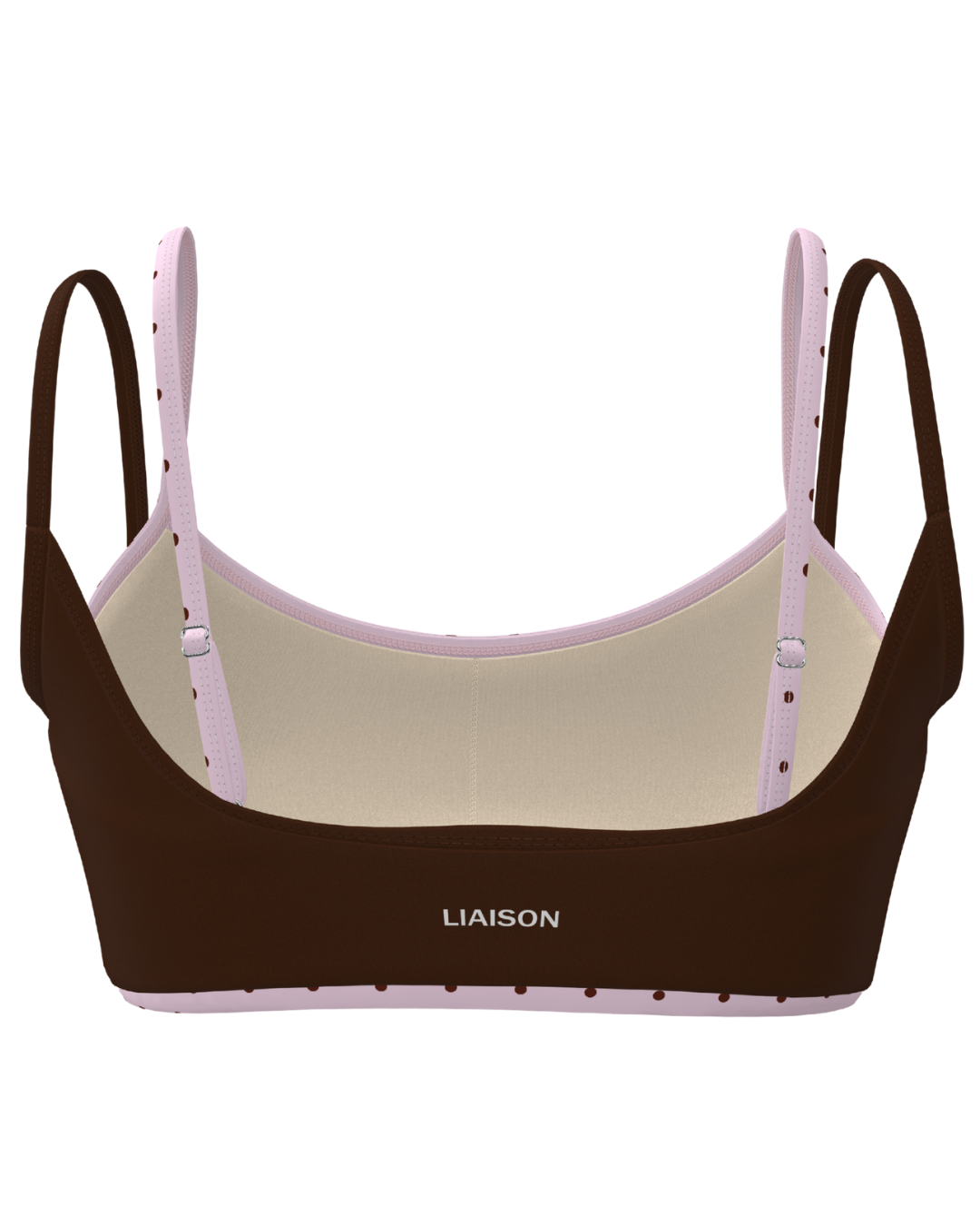 PRE-ORDER - Double Layer Scoop Bra - Rosette