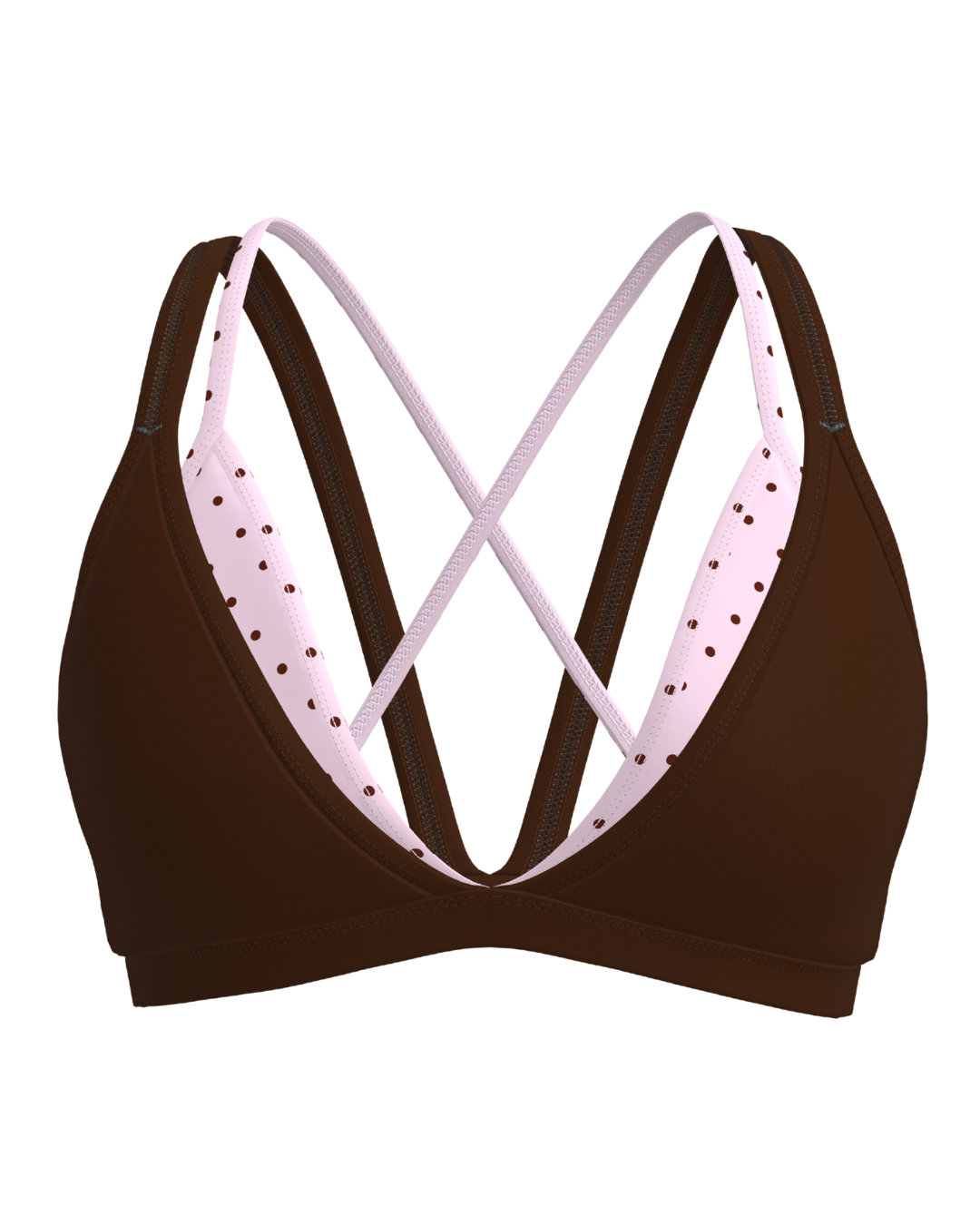 Double Layer Pulse Bra - Rosette