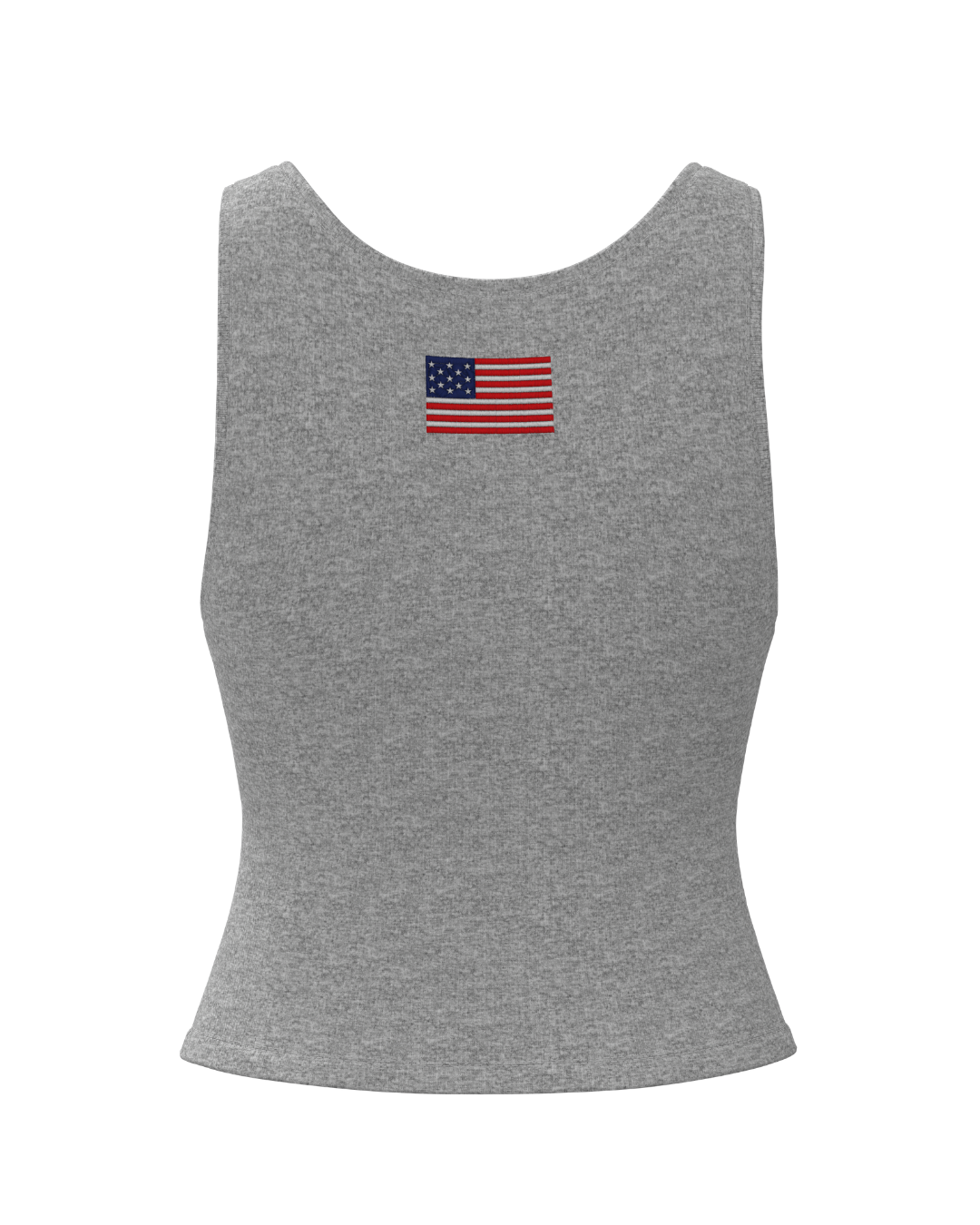 Cotton Americana Tank - Dark Heathered Gray