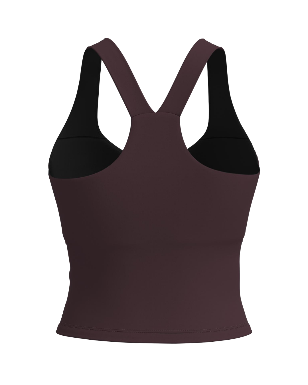 Contour Crop - Chocolate Cherry