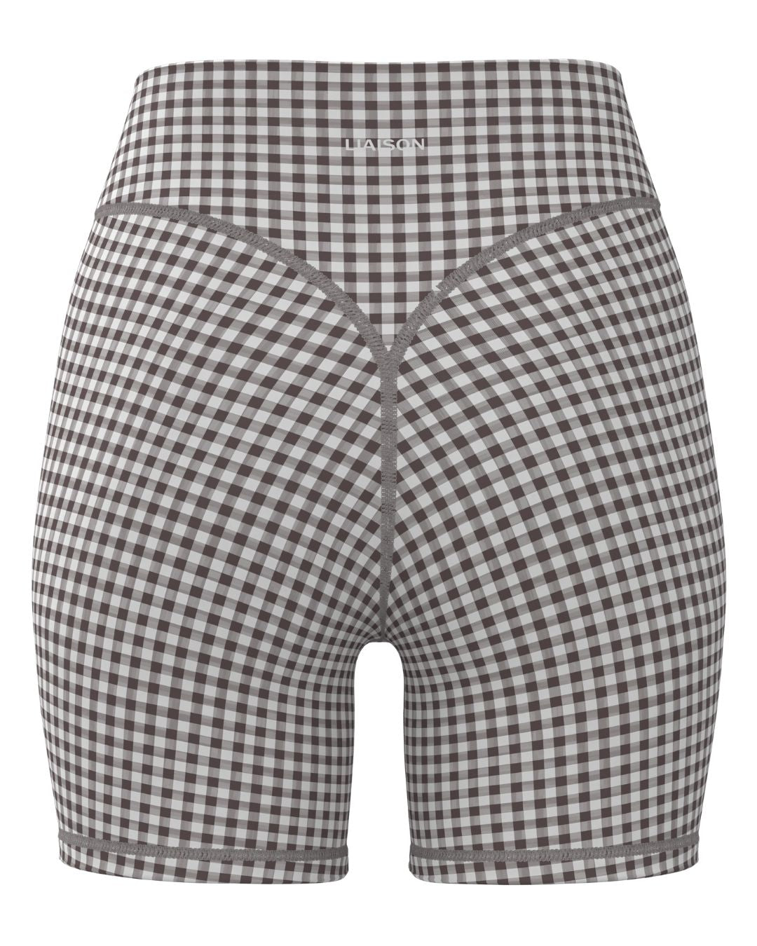 Bridge Short - Ash Brown & Gingham
