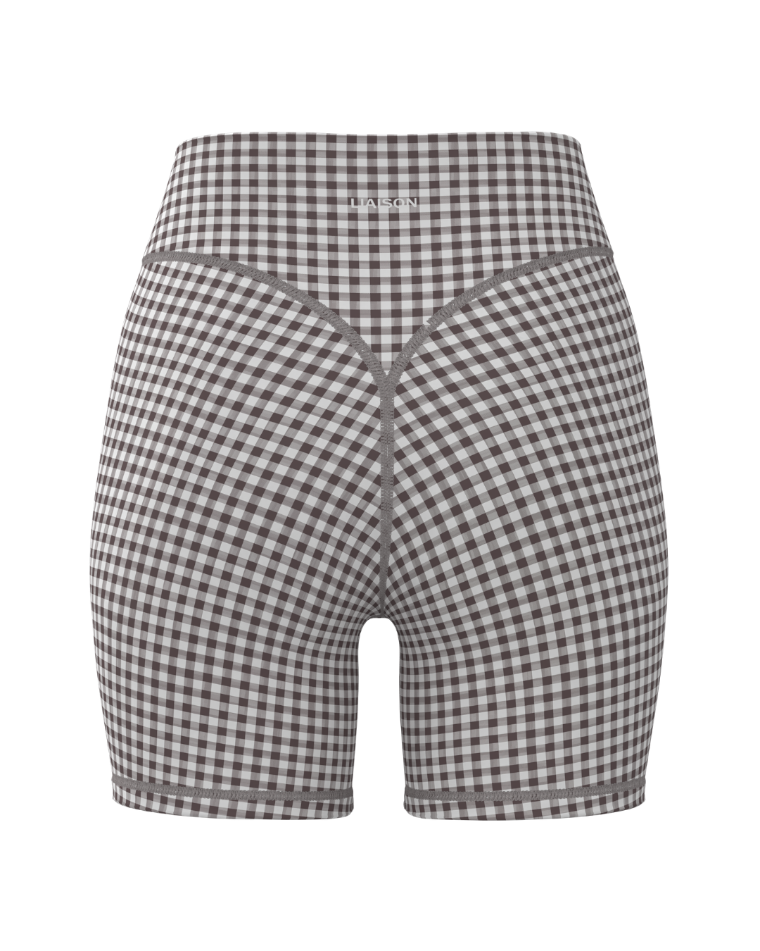 Bridge Short - Ash Brown & Gingham