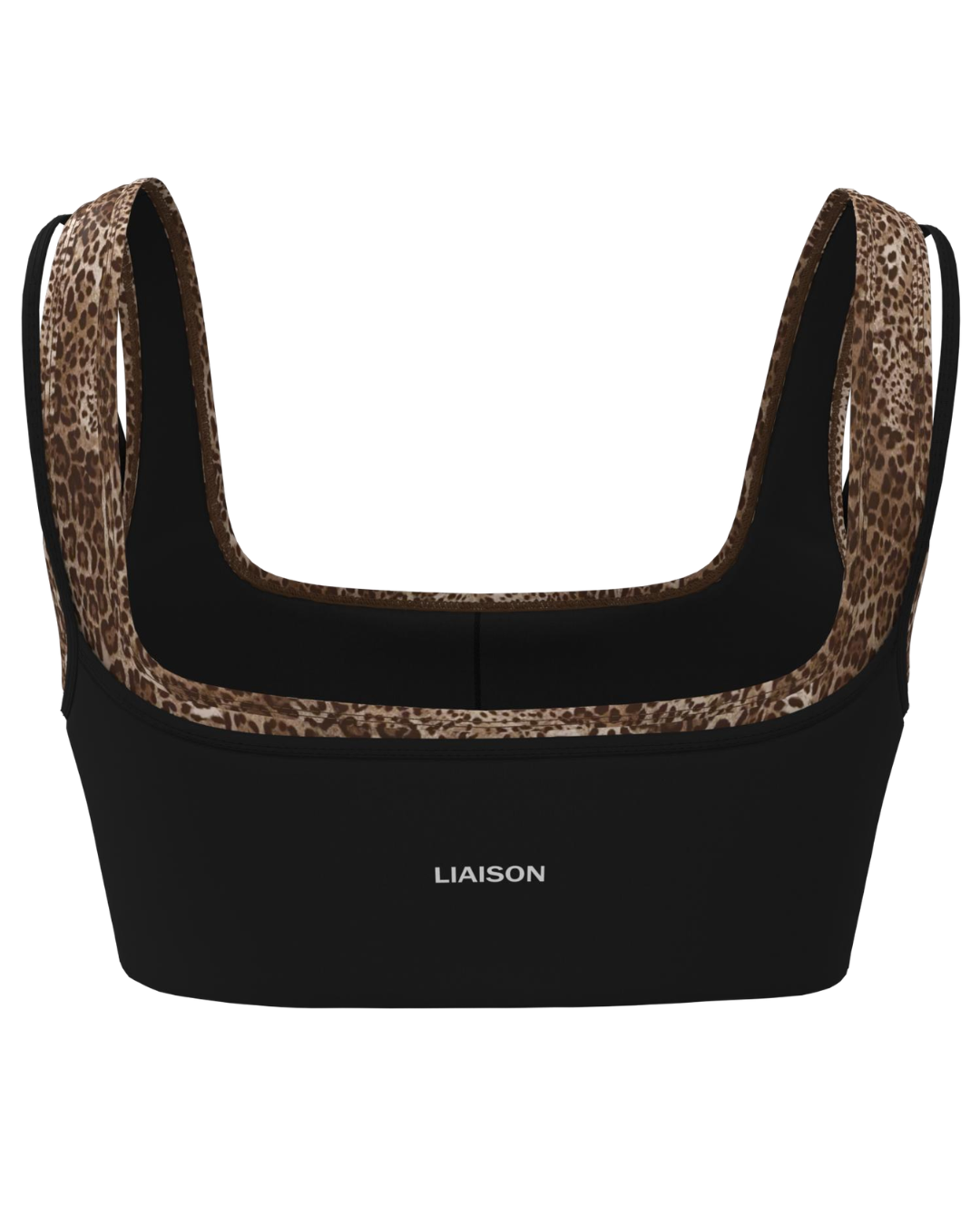 Double Layer Core Bra - Black & Wild Side