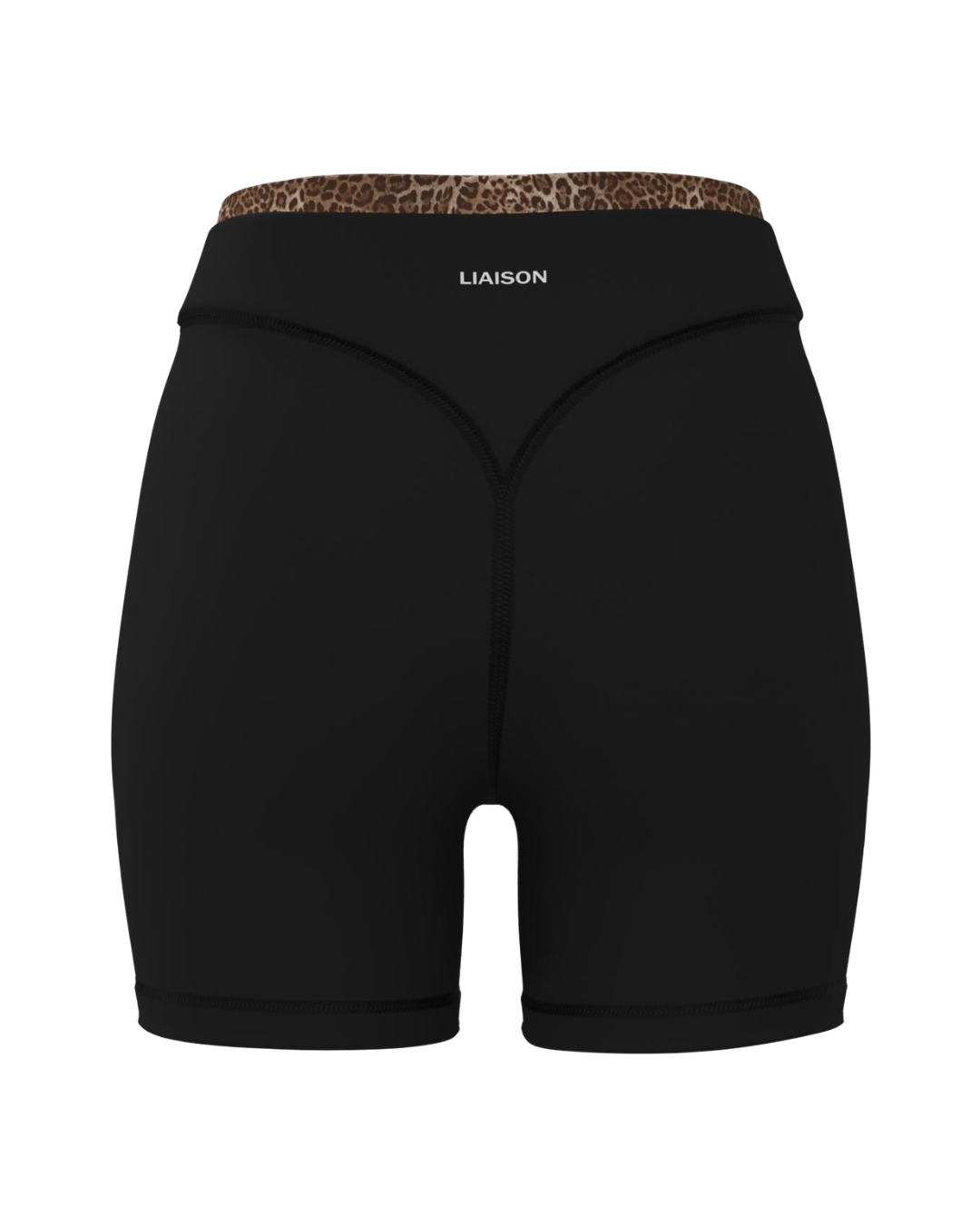 Layered Sculpt Short - Black & Wild Side