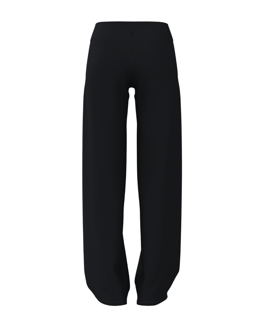 Straight Leg Trouser - Black