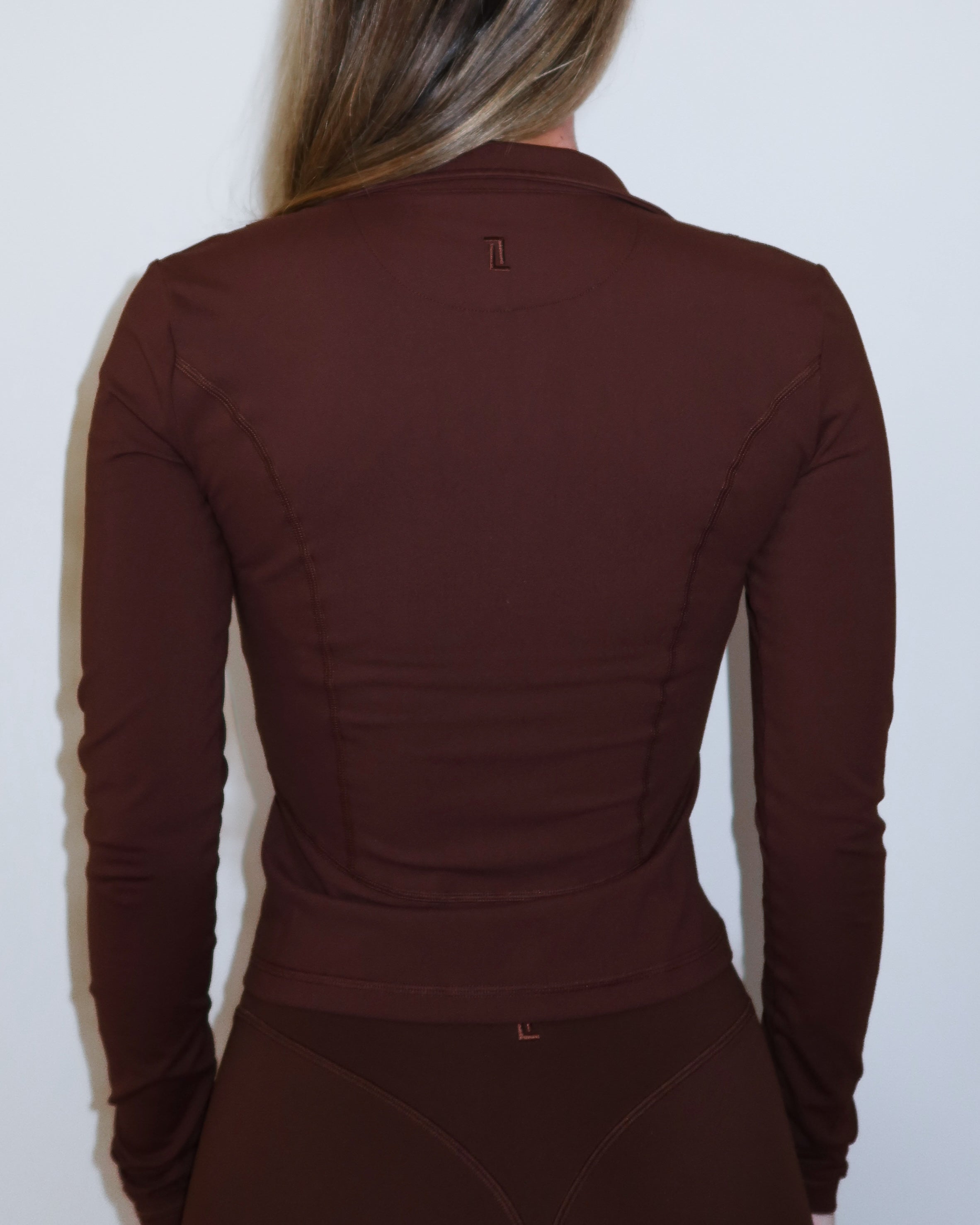 Sculpt Jacket - Mocha Brown