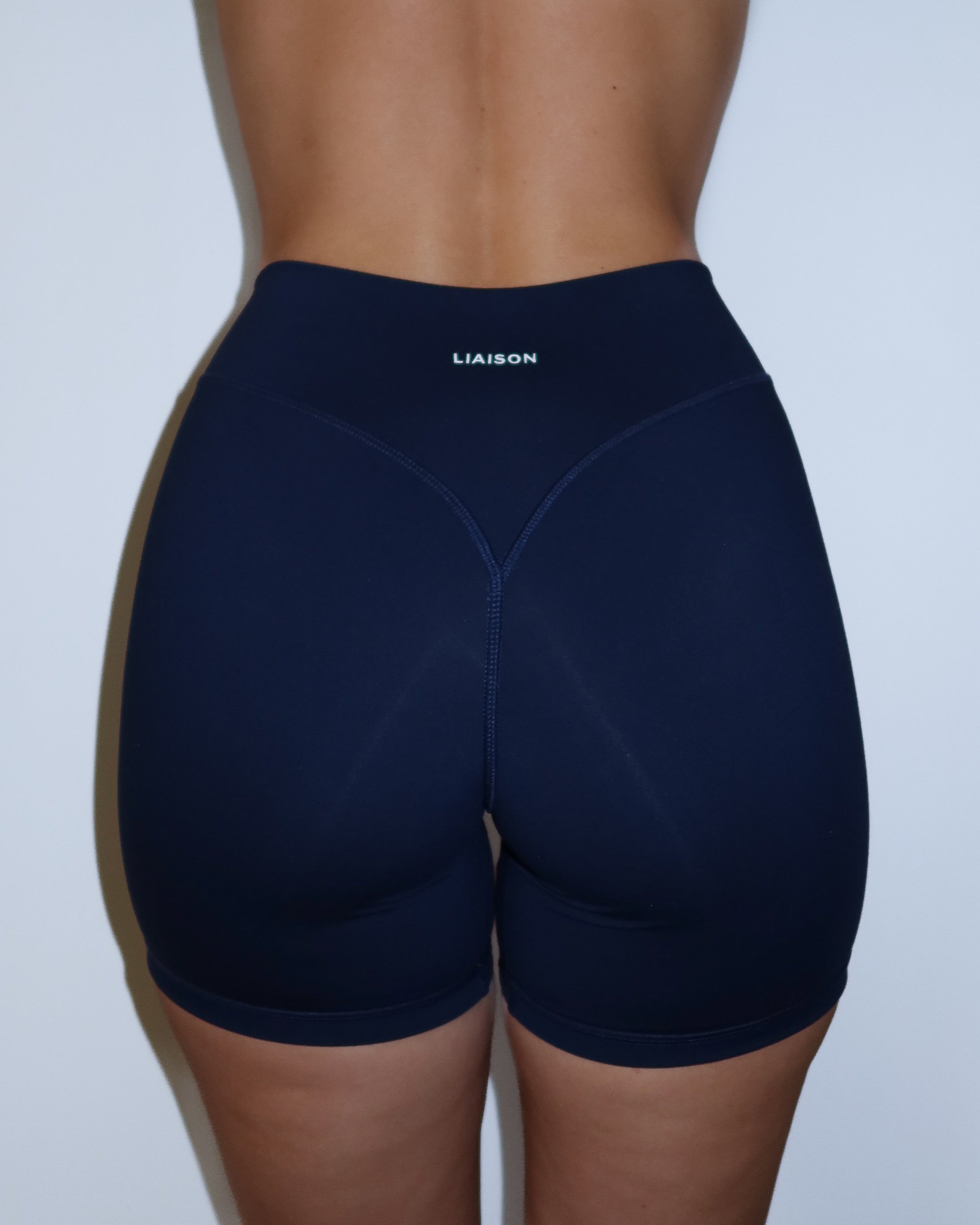 Bridge Short (text logo) - Navy