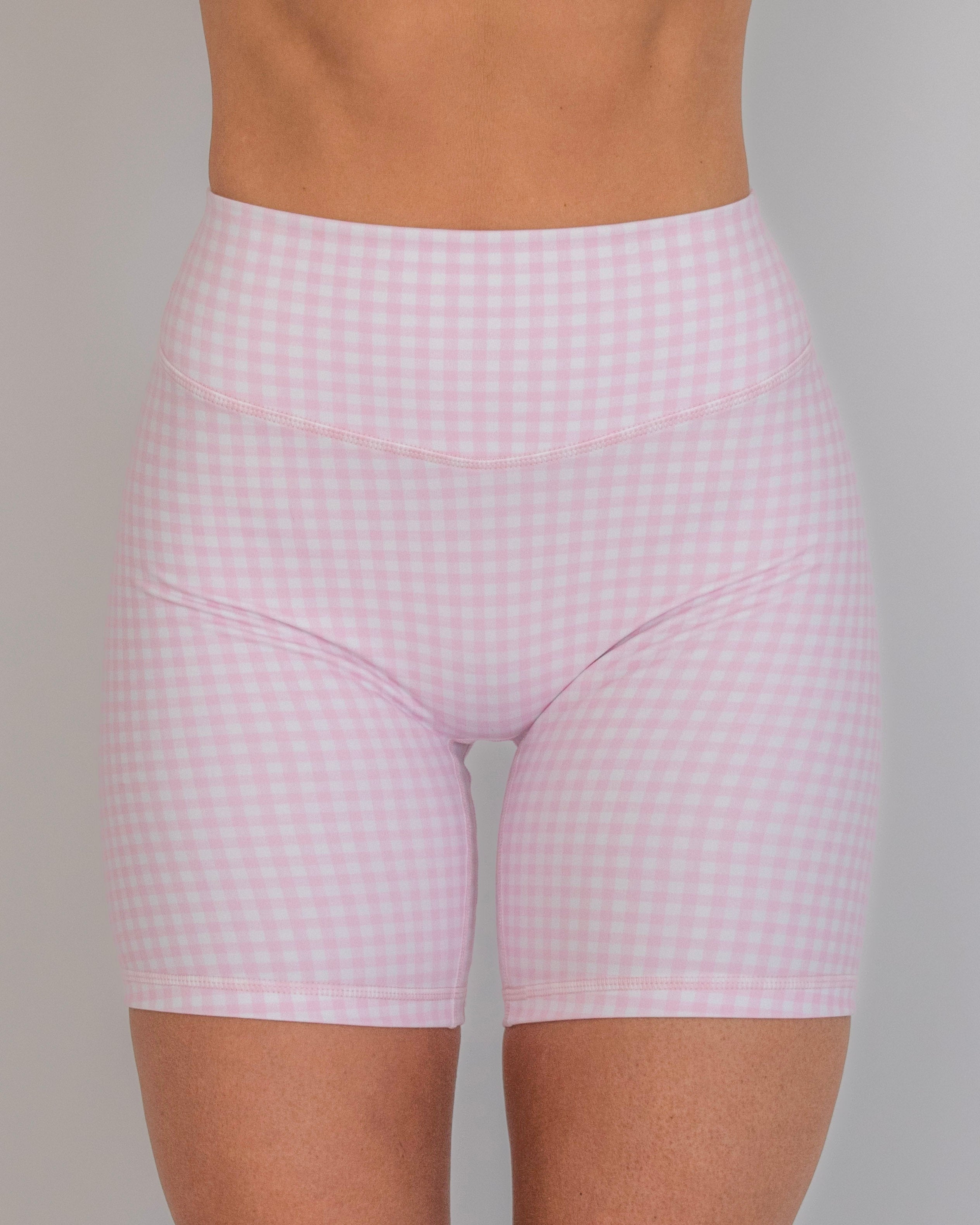 Bridge Short - Pink Gingham