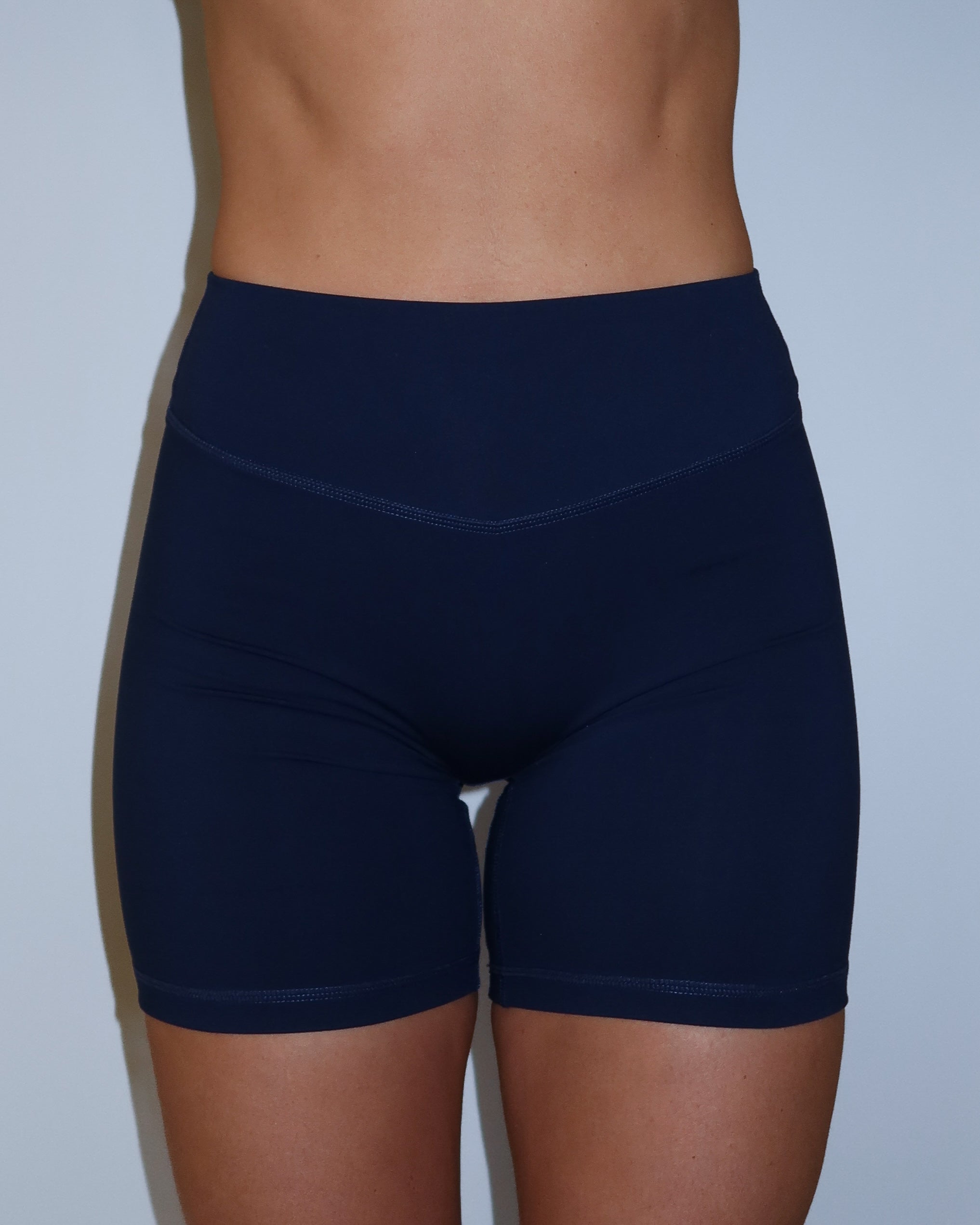 Bridge Short (text logo) - Navy