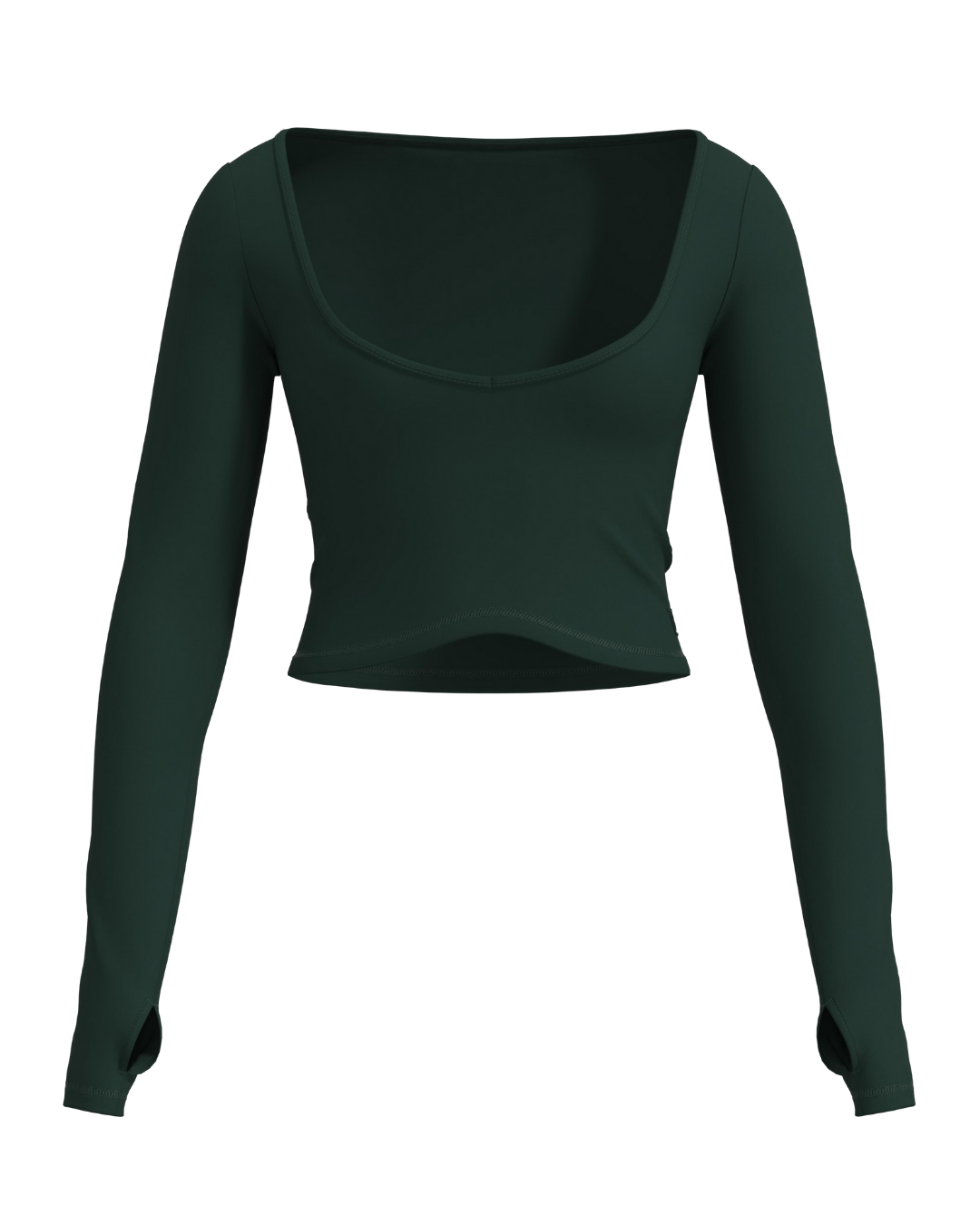 Aura Long Sleeve - Pine (active material)