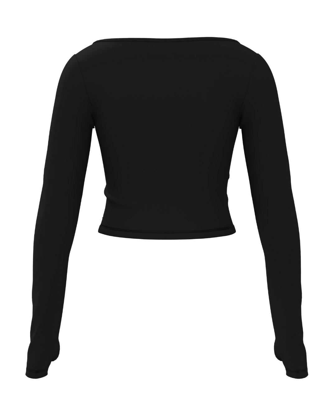 Aura Long Sleeve - Black (active material)