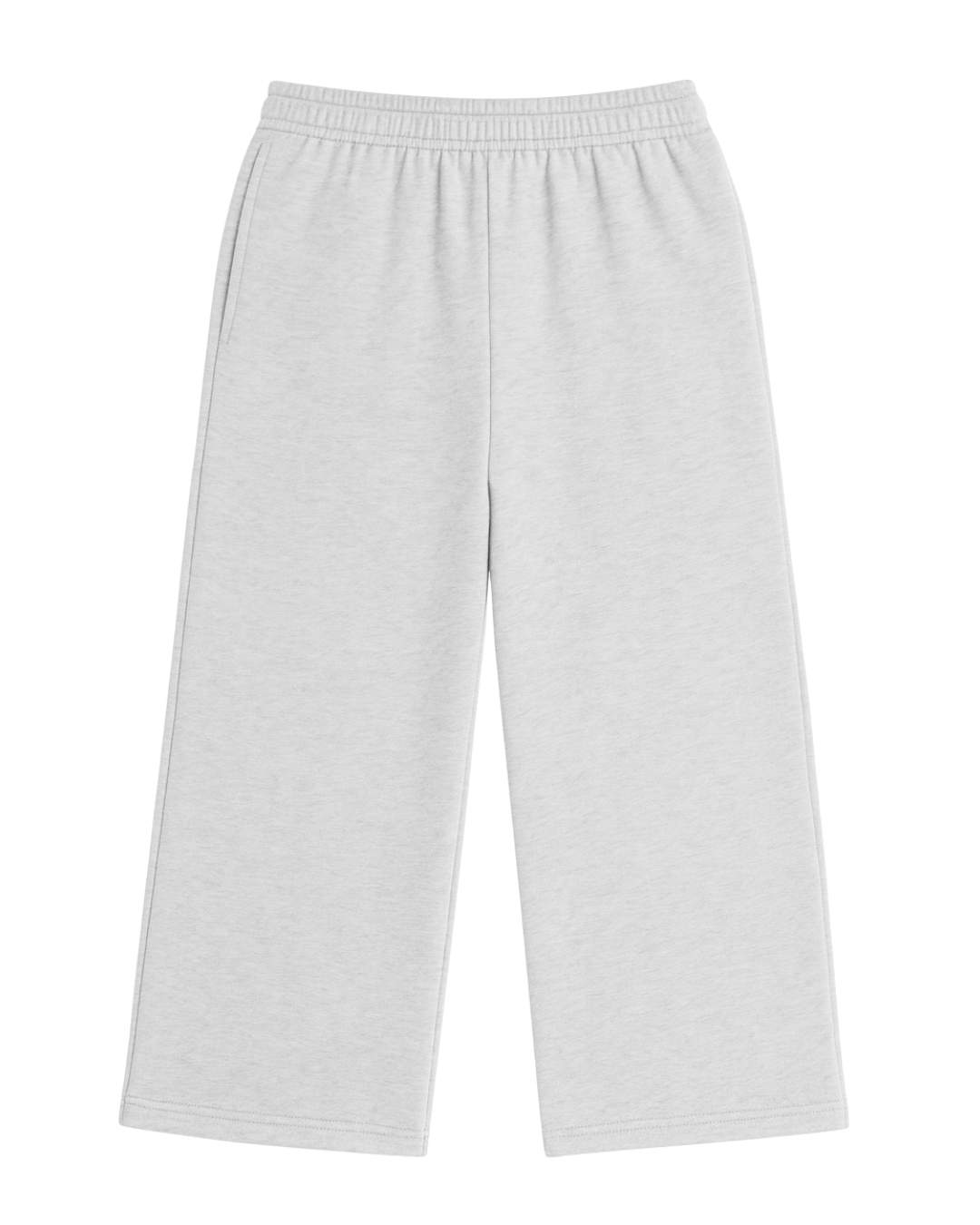 Classic Straight Leg Sweatpants - Gray
