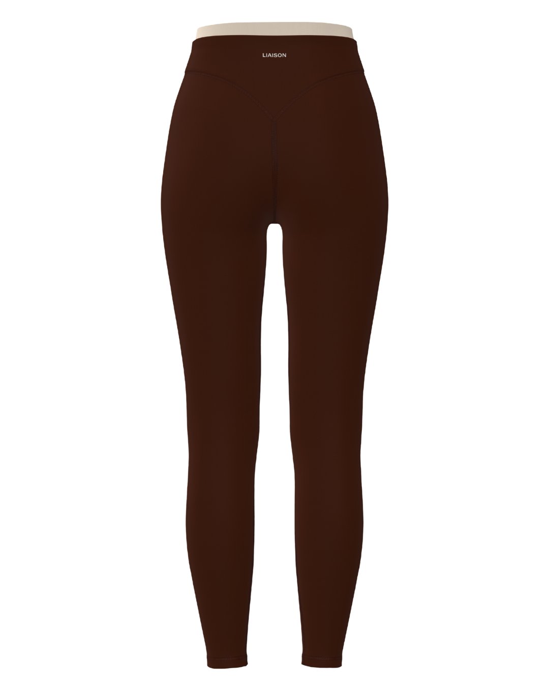 Layered Sculpt Pant V2 - Mocha Brown & Sand