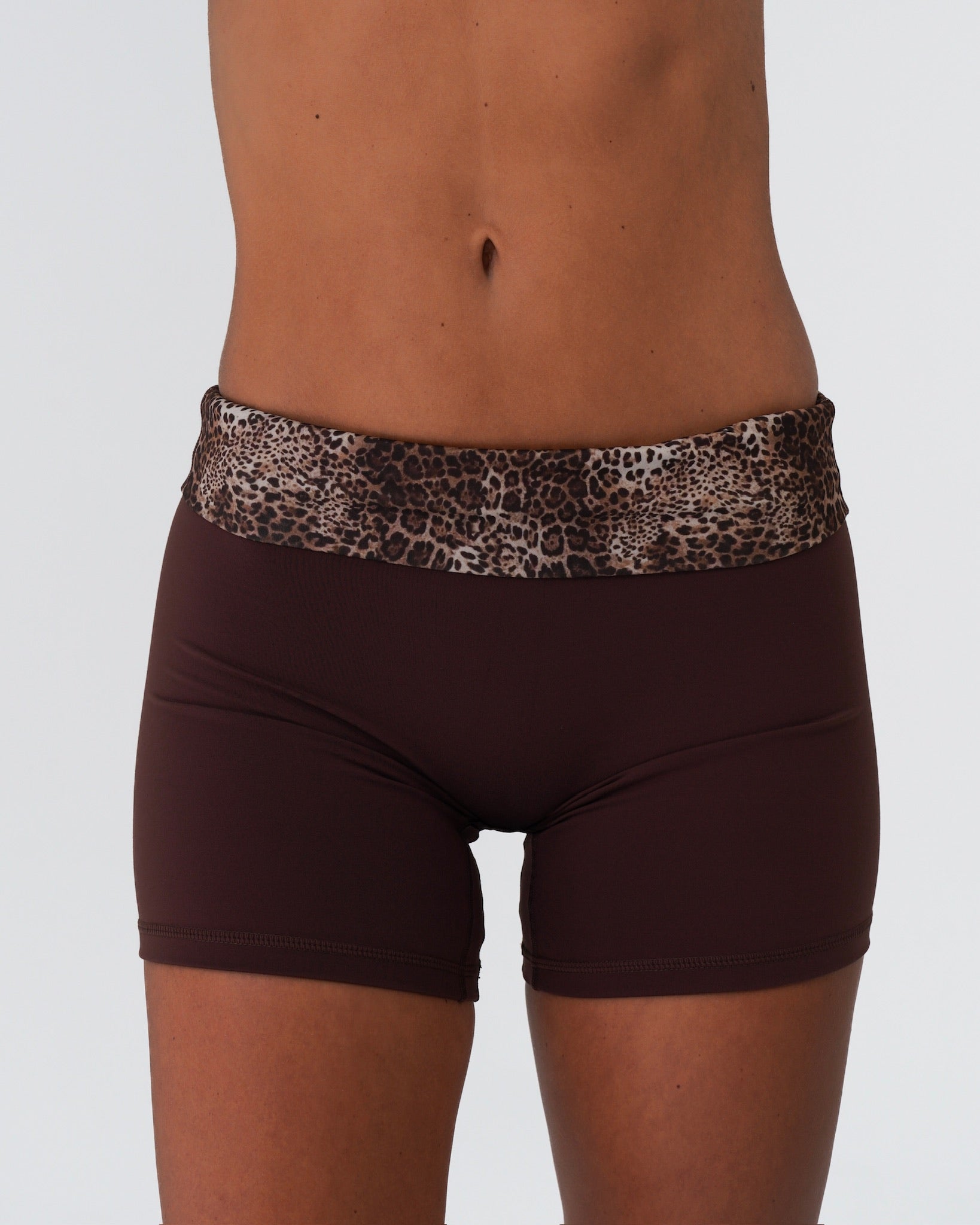 Layered Sculpt Short V2 - Mocha Brown & Wild Side