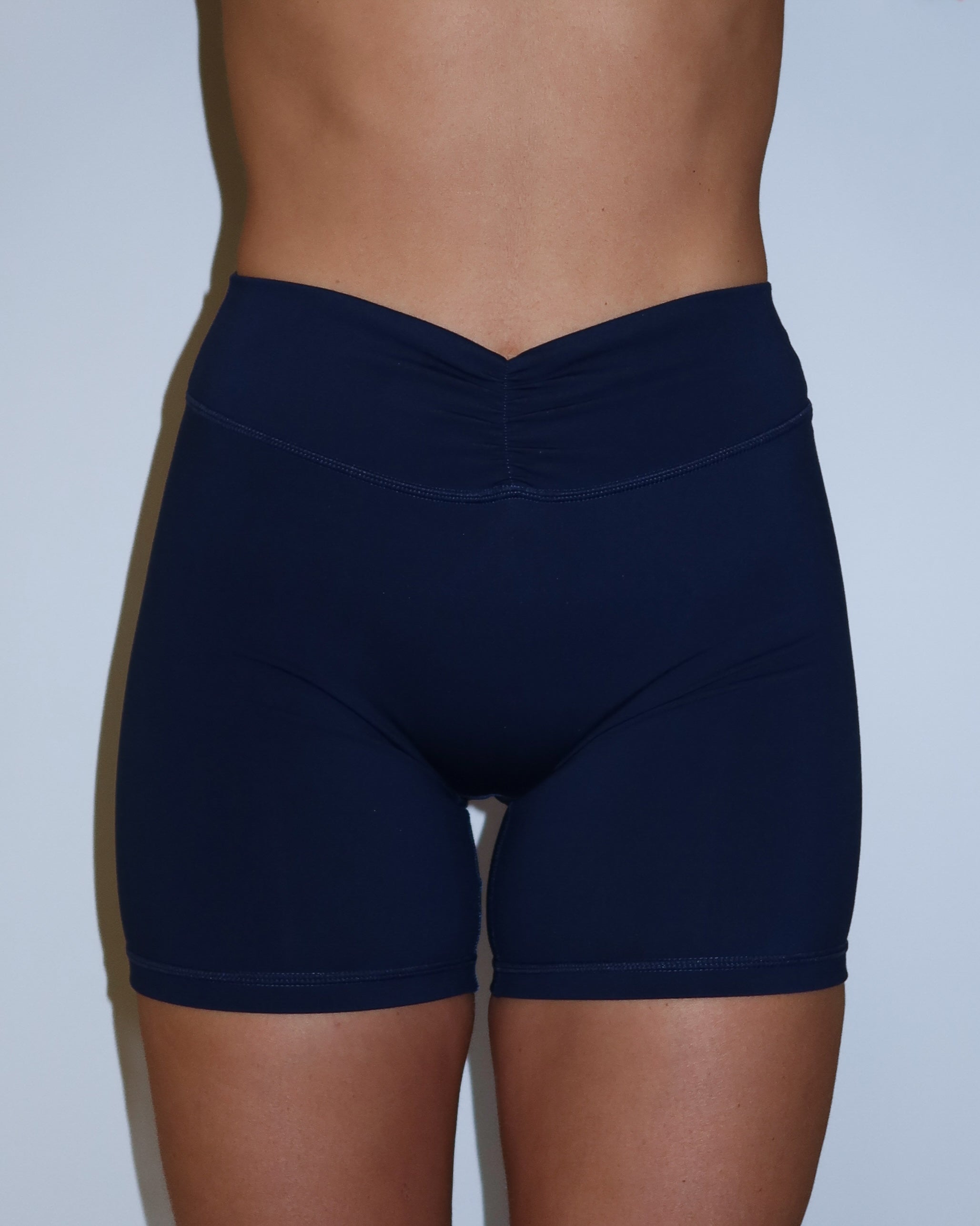 Scrunch Short - Navy